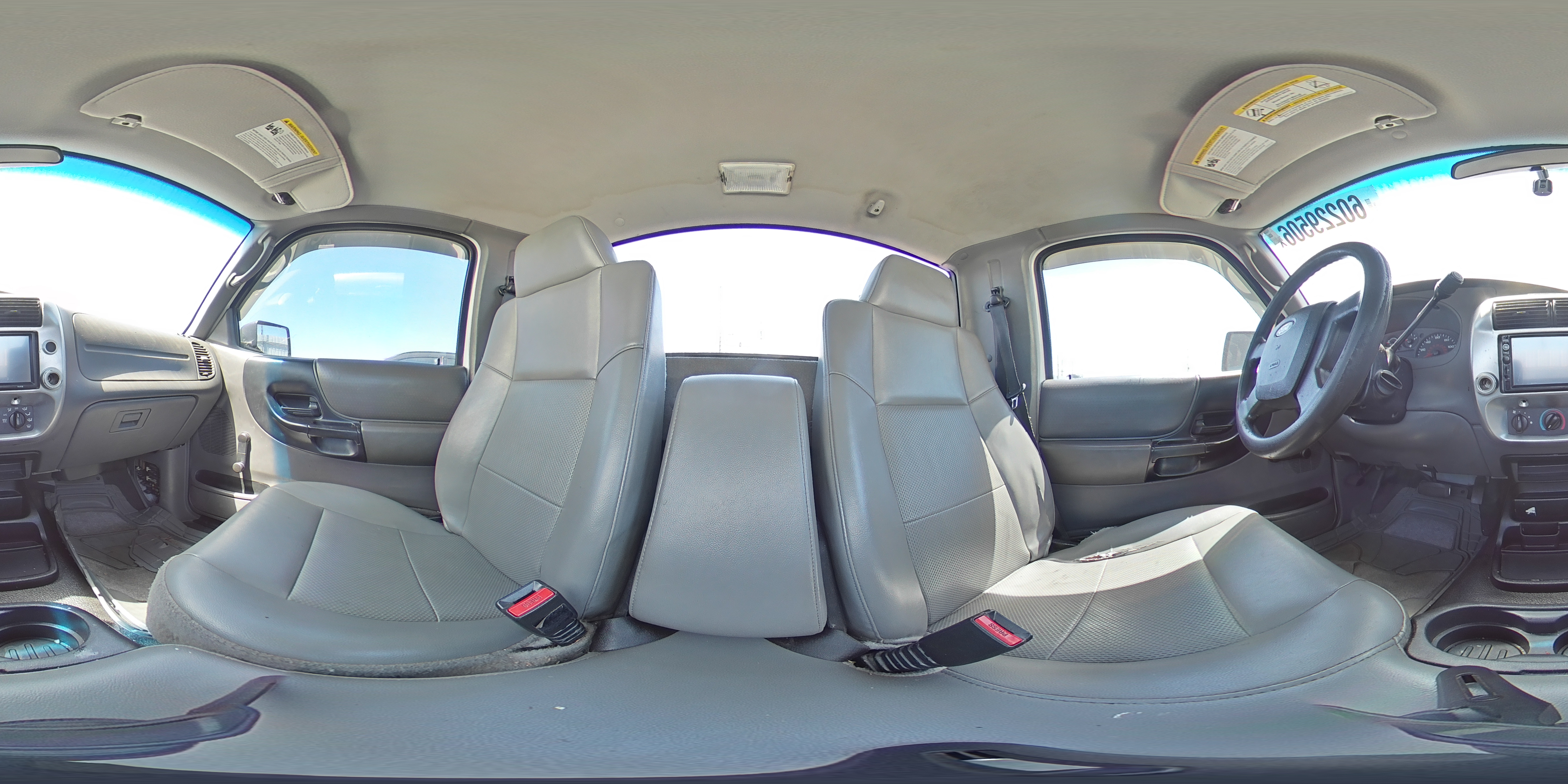2009 Ford Ranger White vin: 1FTYR10D29PA40019