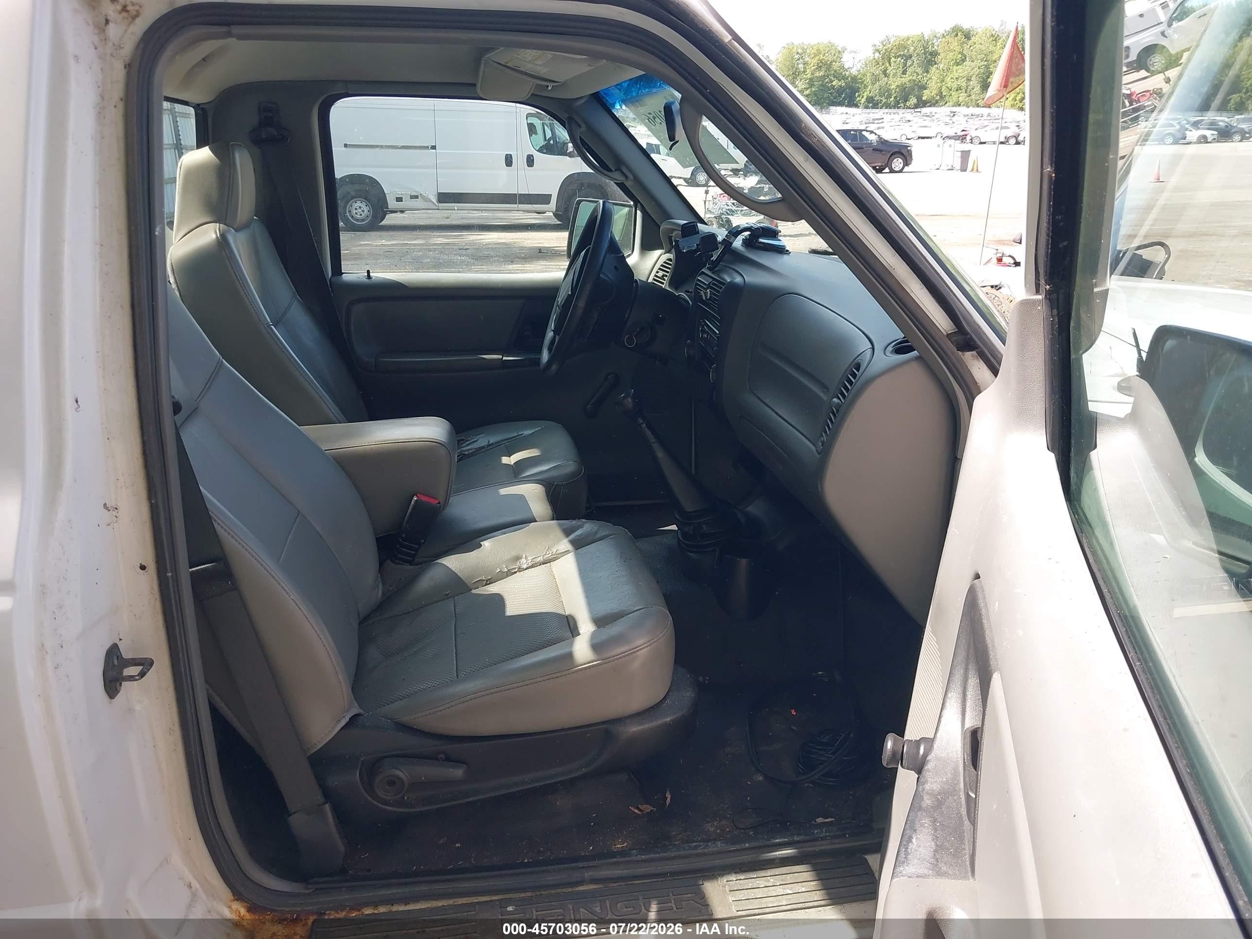 2009 Ford Ranger Sport/xl/xlt Белый vin: 1FTYR10D29PA49819