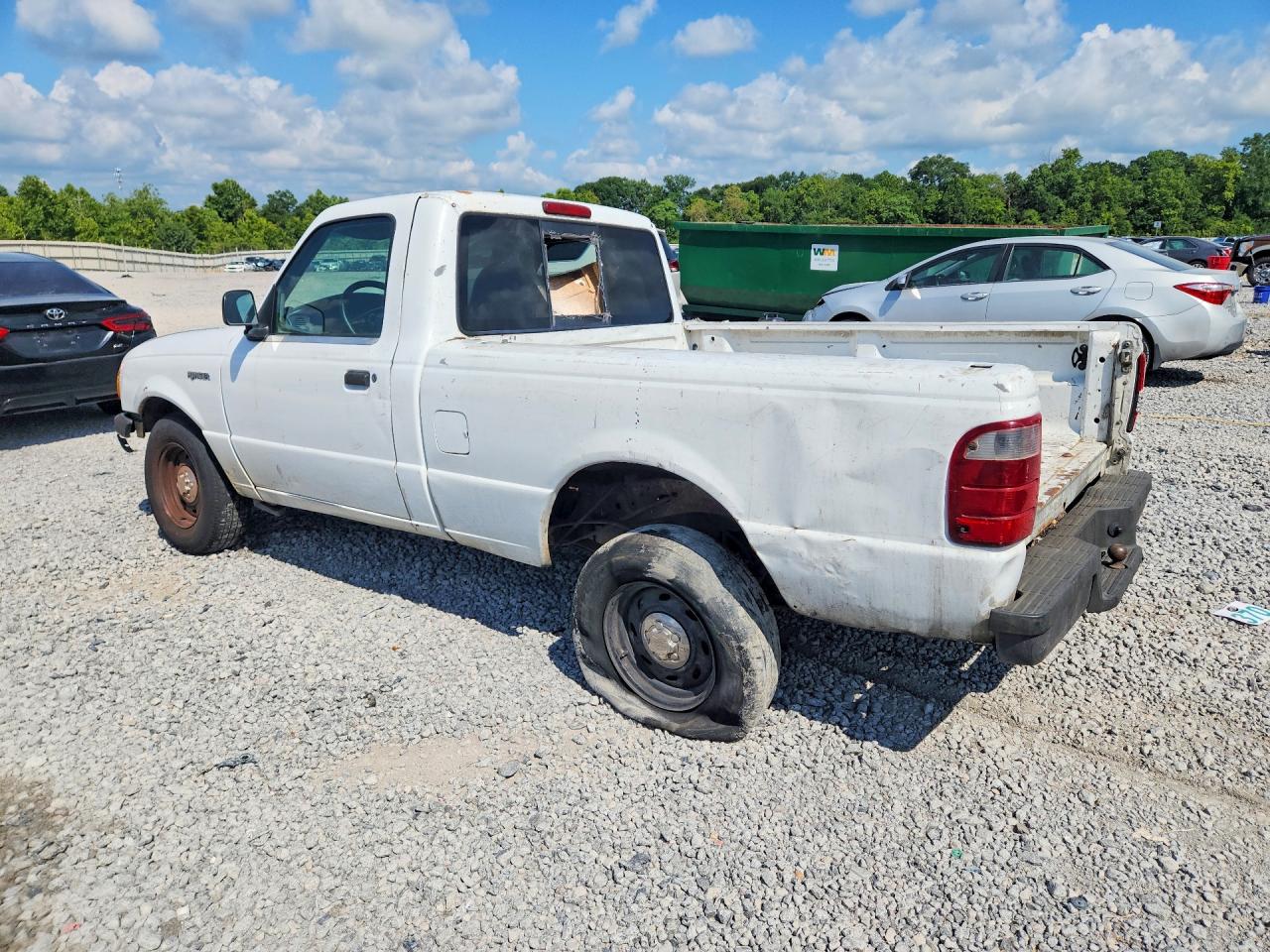 2002 Ford Ranger Белый vin: 1FTYR10D32PB38966