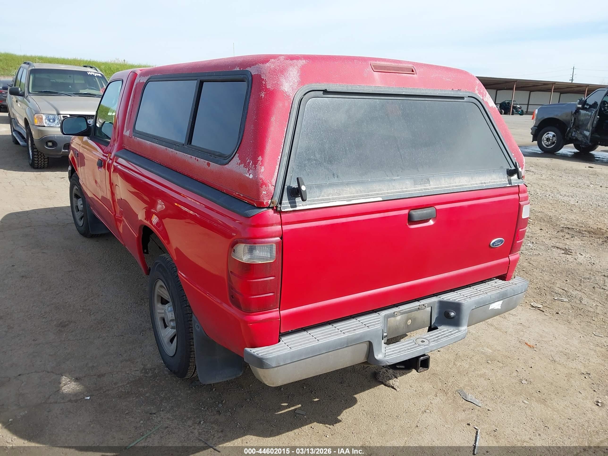 2003 Ford Ranger Xl/xlt Red vin: 1FTYR10D33PA57404