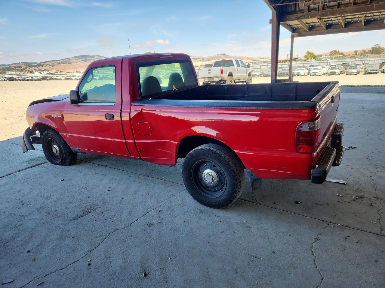 2003 Ford Ranger Red vin: 1FTYR10D33PB76165