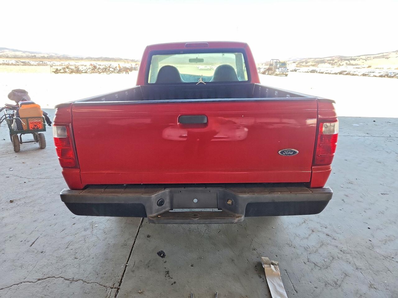 2003 Ford Ranger Red vin: 1FTYR10D33PB76165
