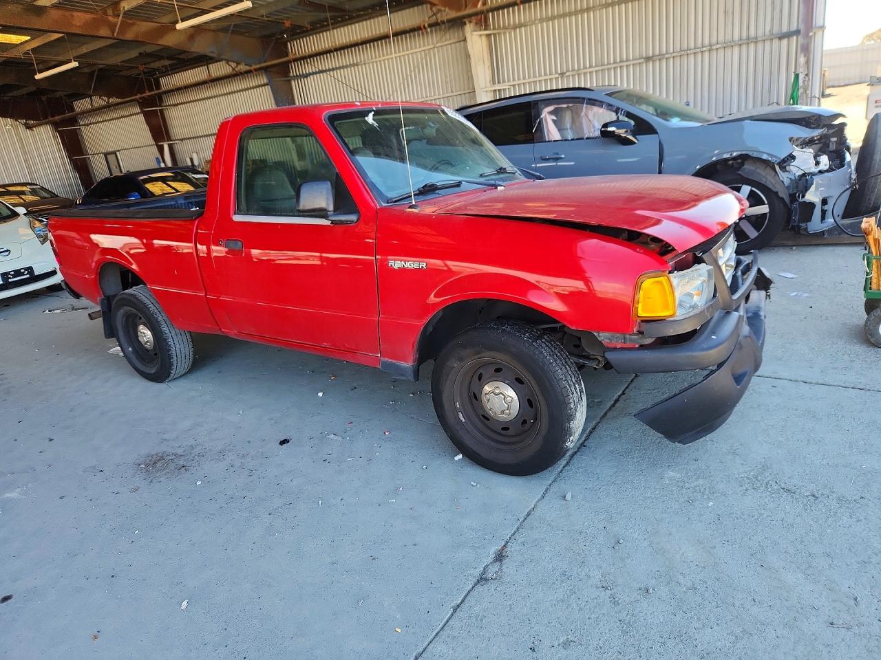 2003 Ford Ranger Red vin: 1FTYR10D33PB76165