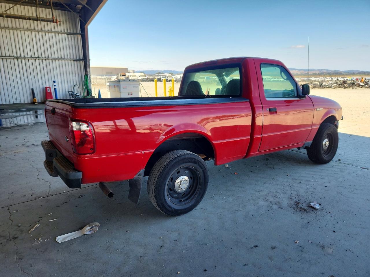 2003 Ford Ranger Red vin: 1FTYR10D33PB76165