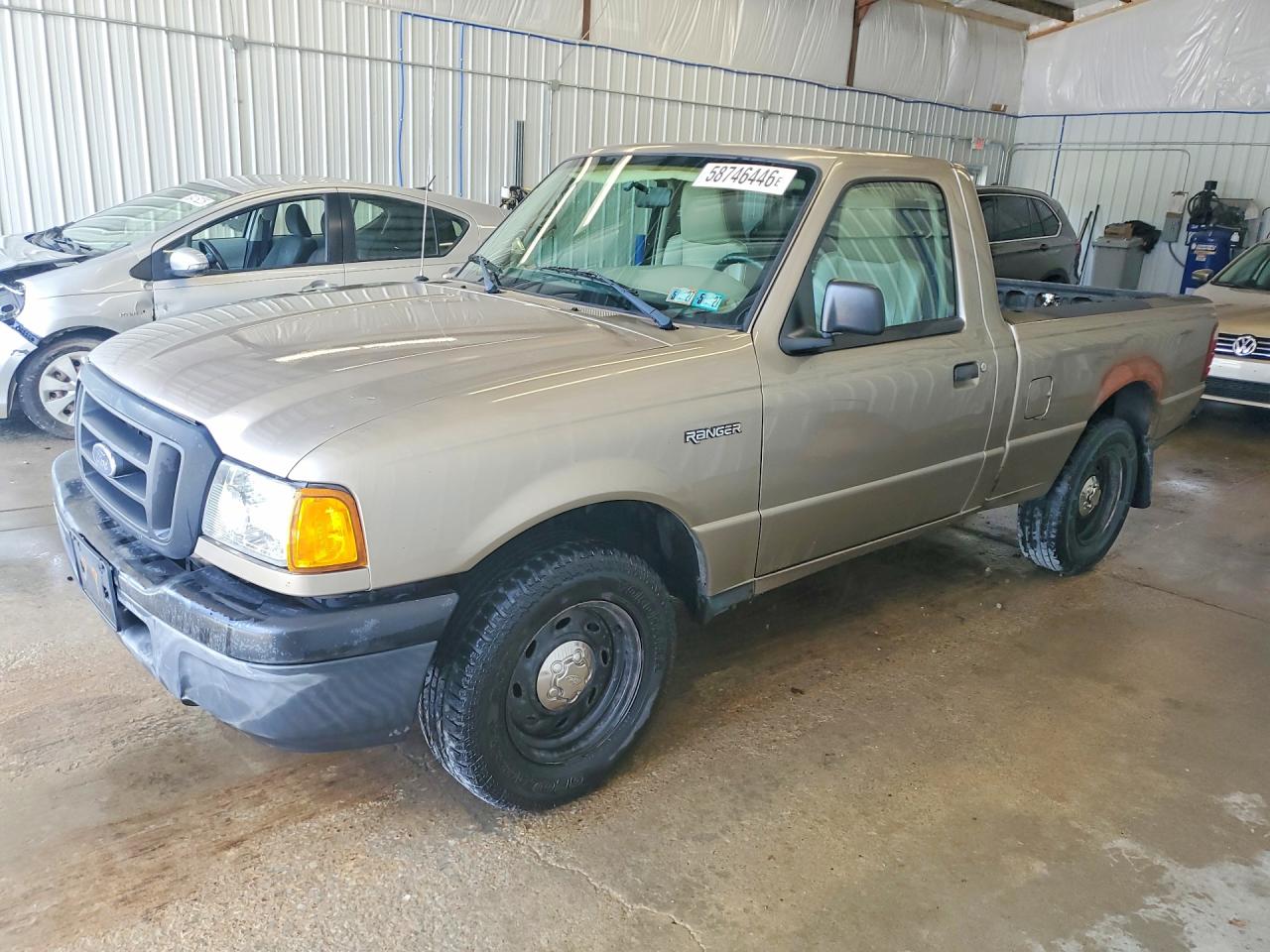 2004 Ford Ranger Beige vin: 1FTYR10D34PA08527
