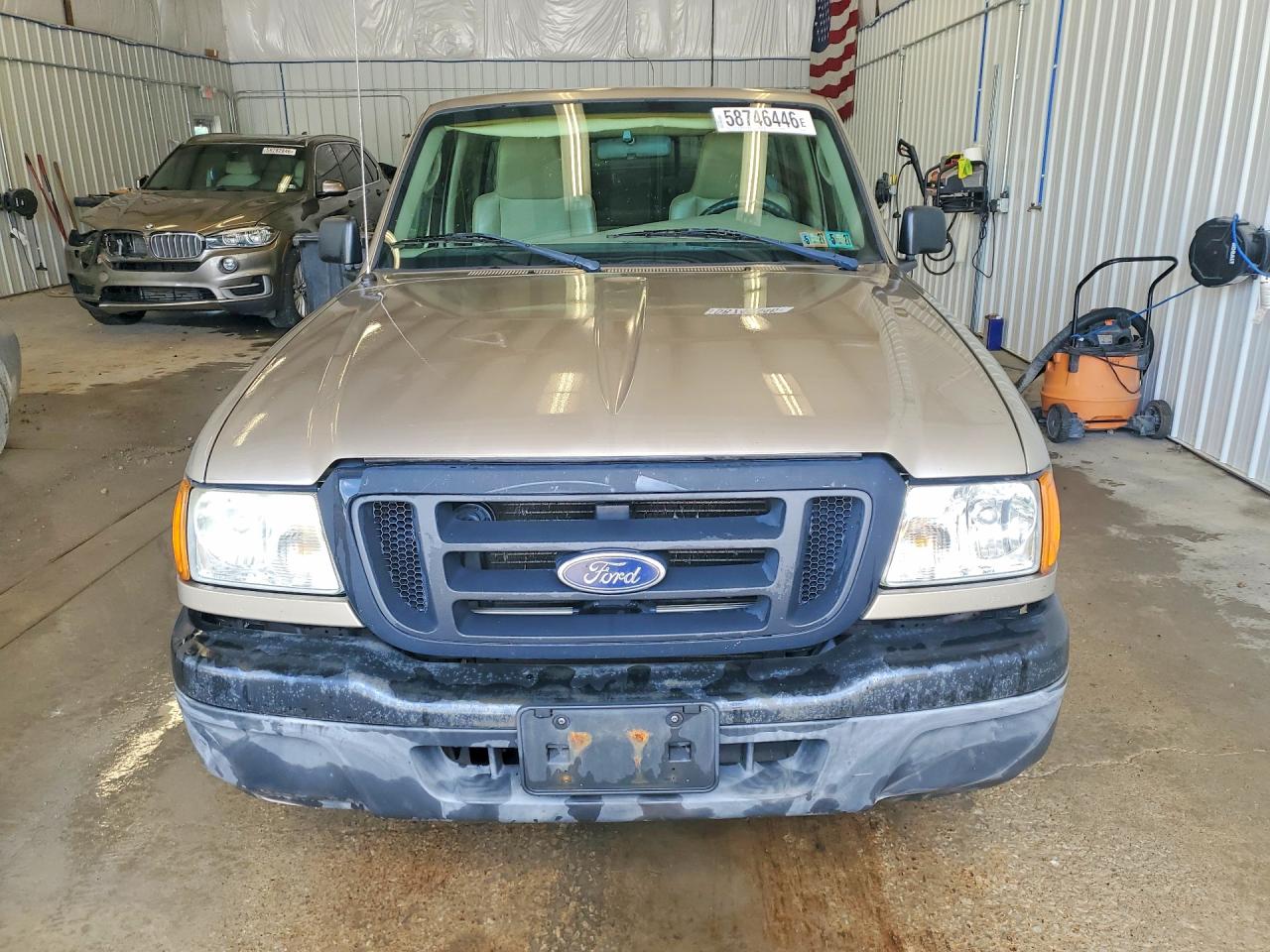 2004 Ford Ranger Beige vin: 1FTYR10D34PA08527