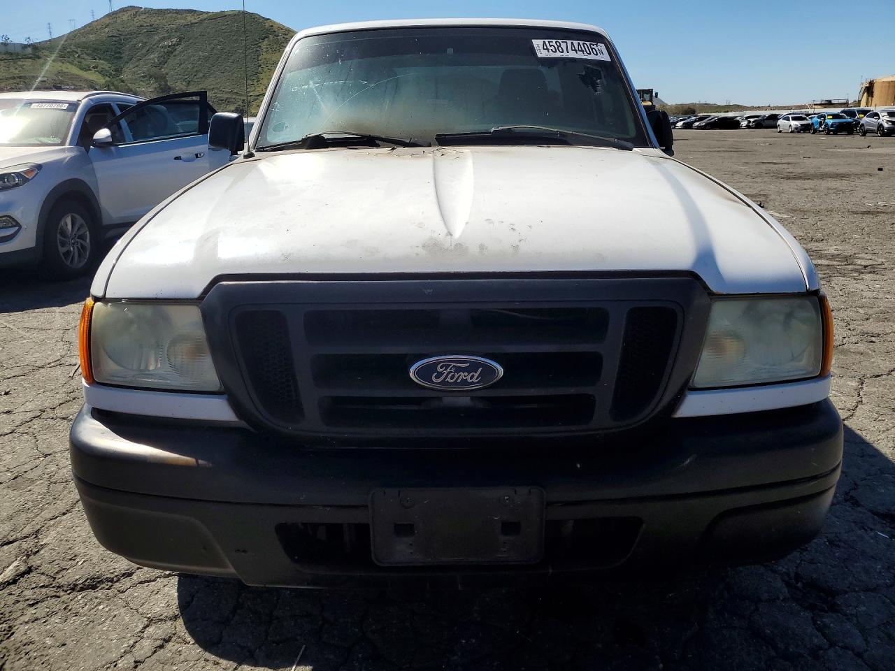 2004 Ford Ranger White vin: 1FTYR10D34PB31518