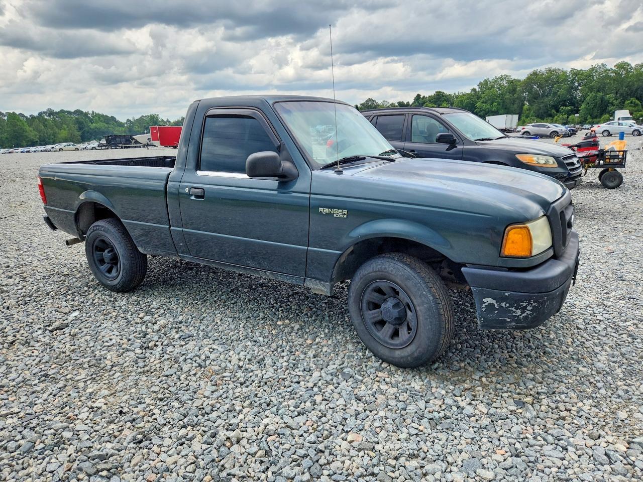 2004 Ford Ranger Green vin: 1FTYR10D34PB55236