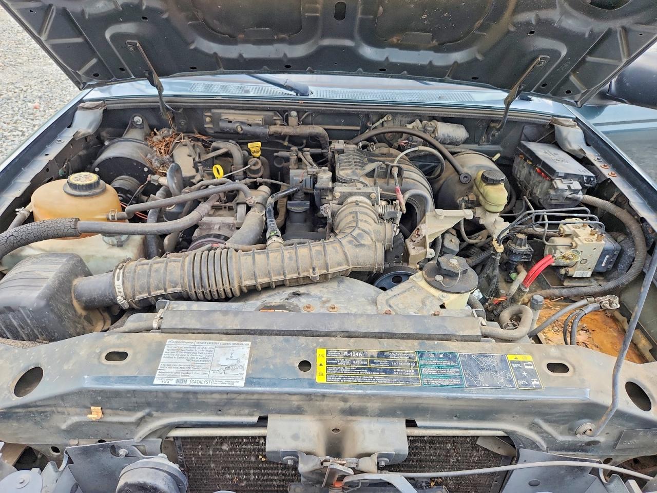2004 Ford Ranger Green vin: 1FTYR10D34PB55236
