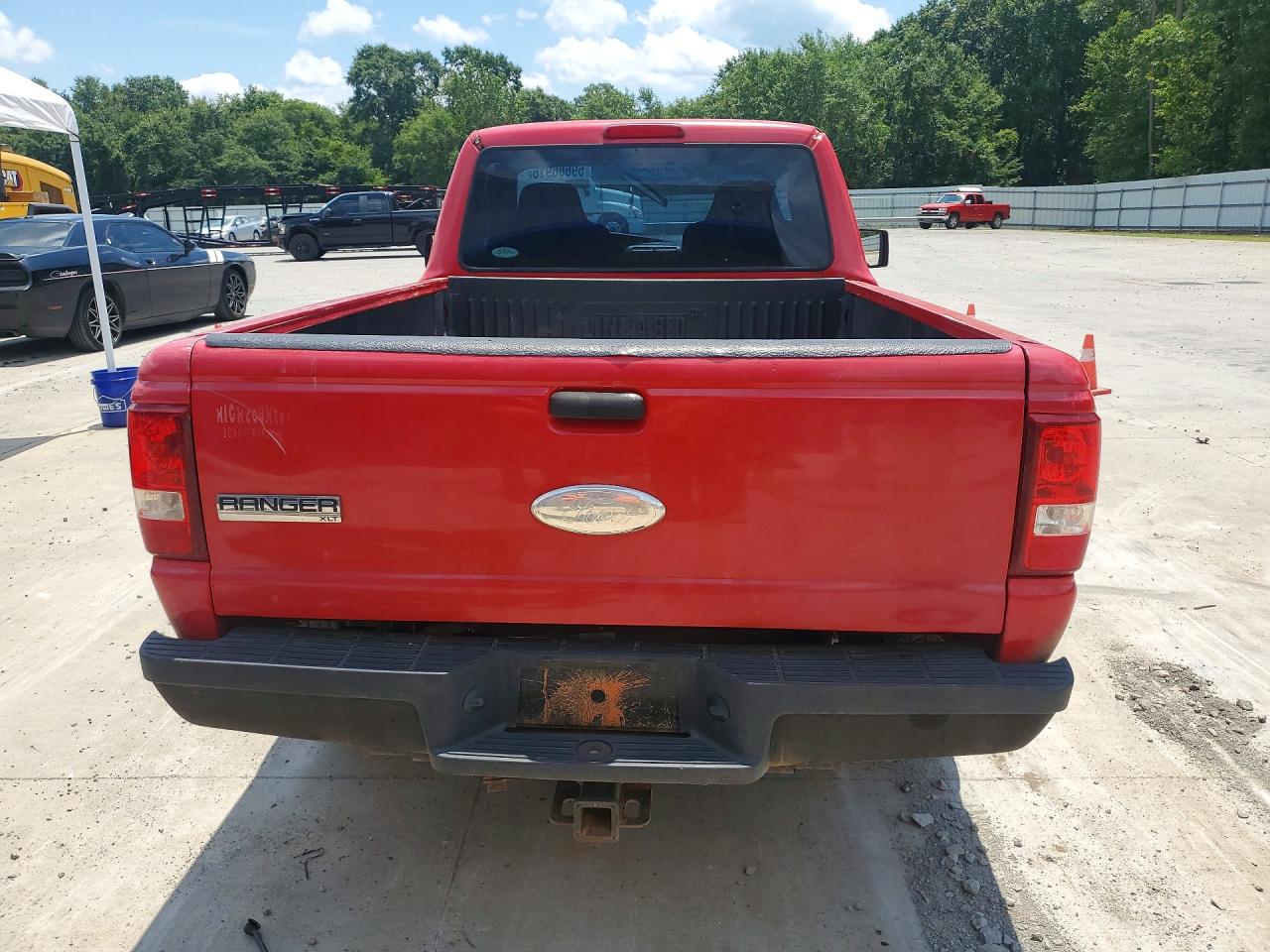 2006 Ford Ranger Xlt Красный vin: 1FTYR10D36PA18963
