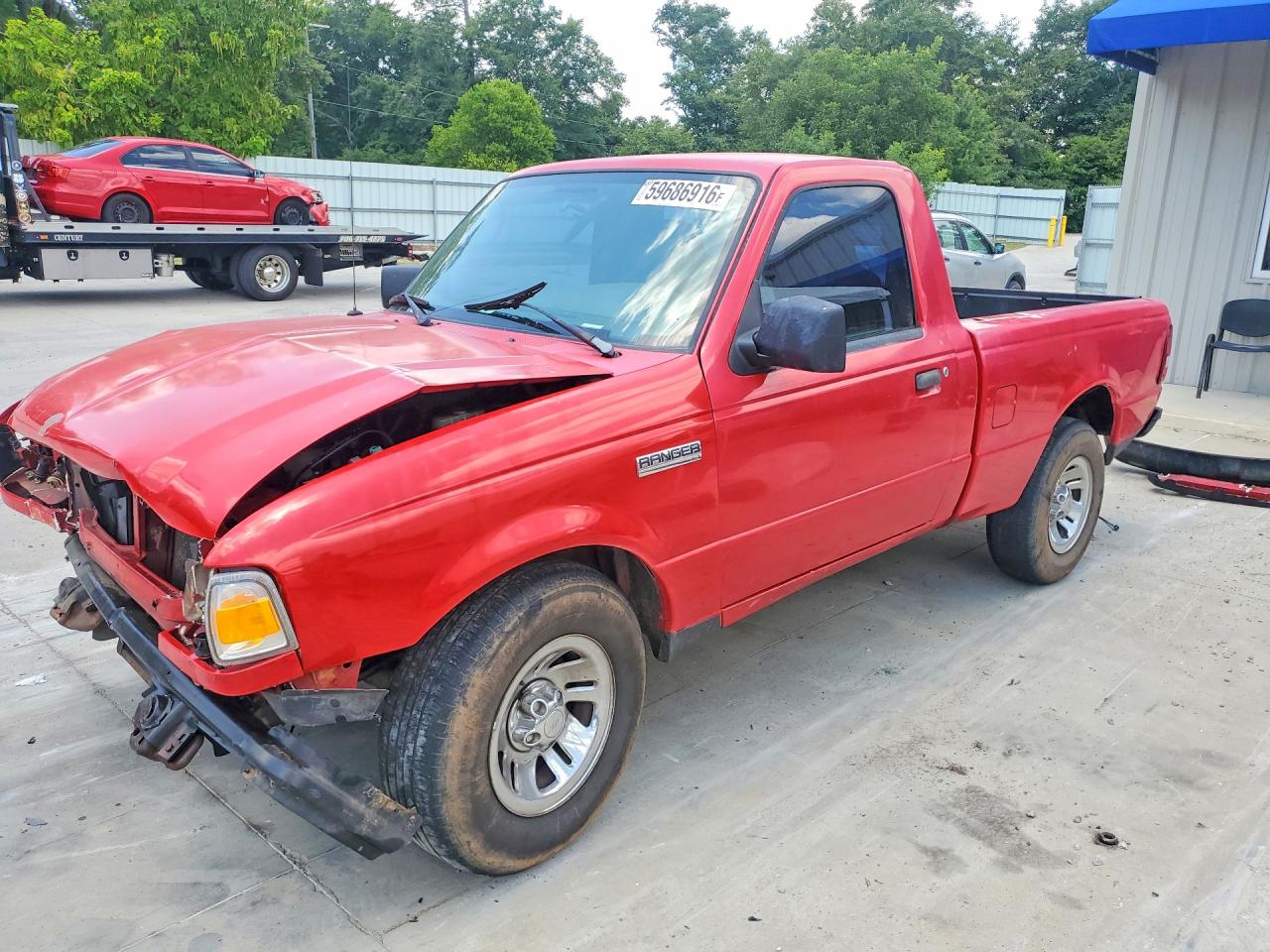 2006 Ford Ranger Xlt Красный vin: 1FTYR10D36PA18963