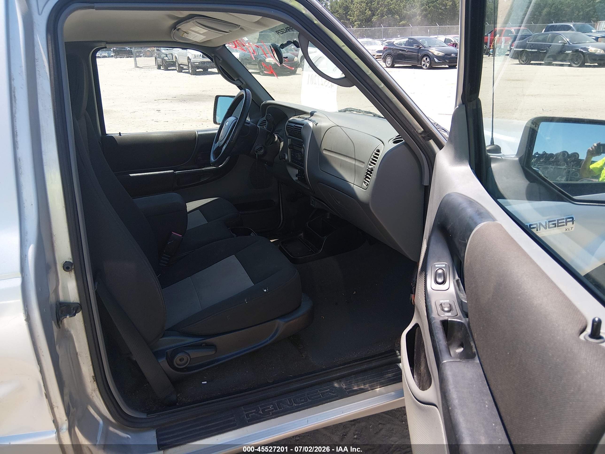 2006 Ford Ranger Xl/xlt Silver vin: 1FTYR10D36PA93355