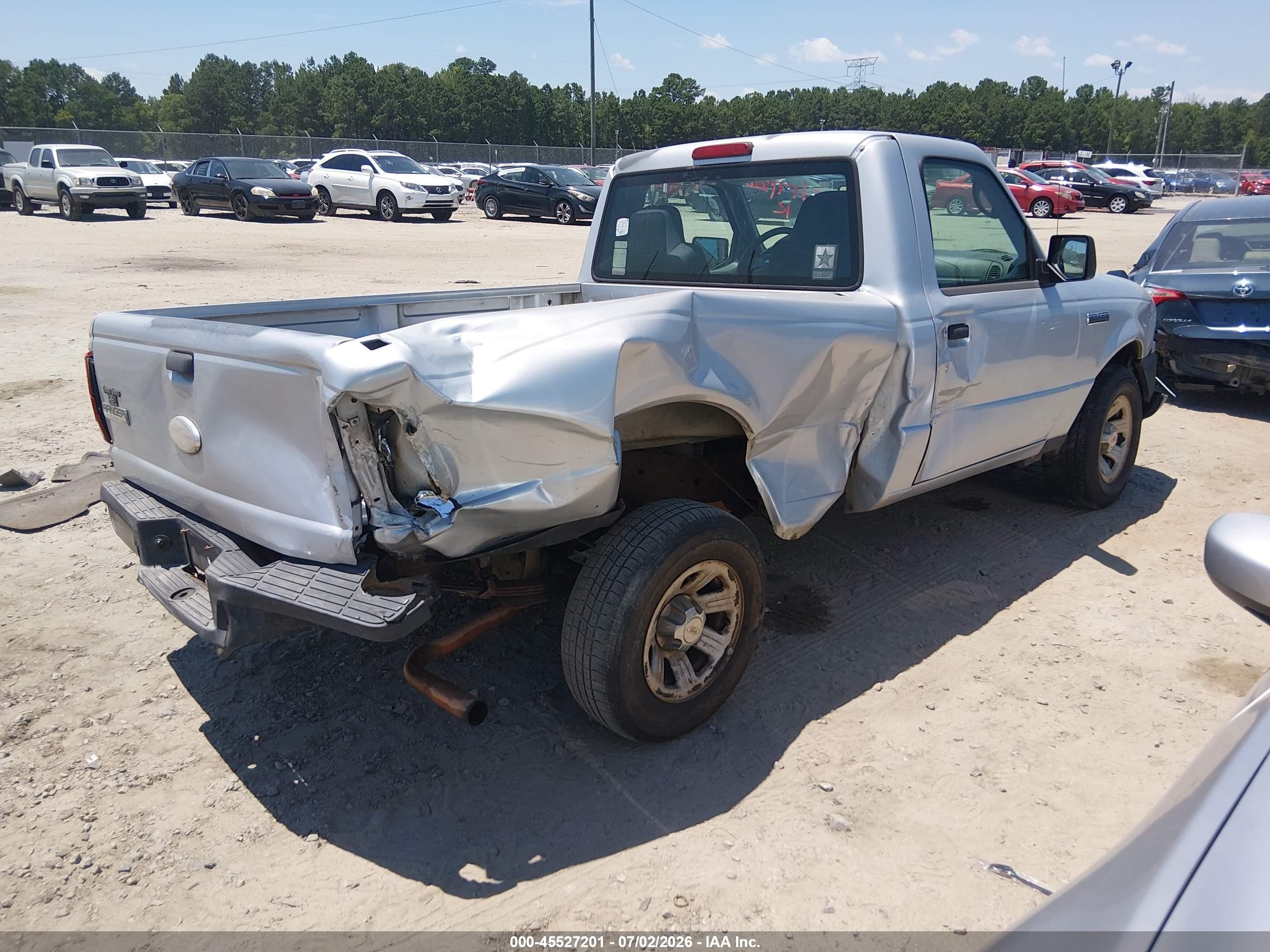 2006 Ford Ranger Xl/xlt Silver vin: 1FTYR10D36PA93355