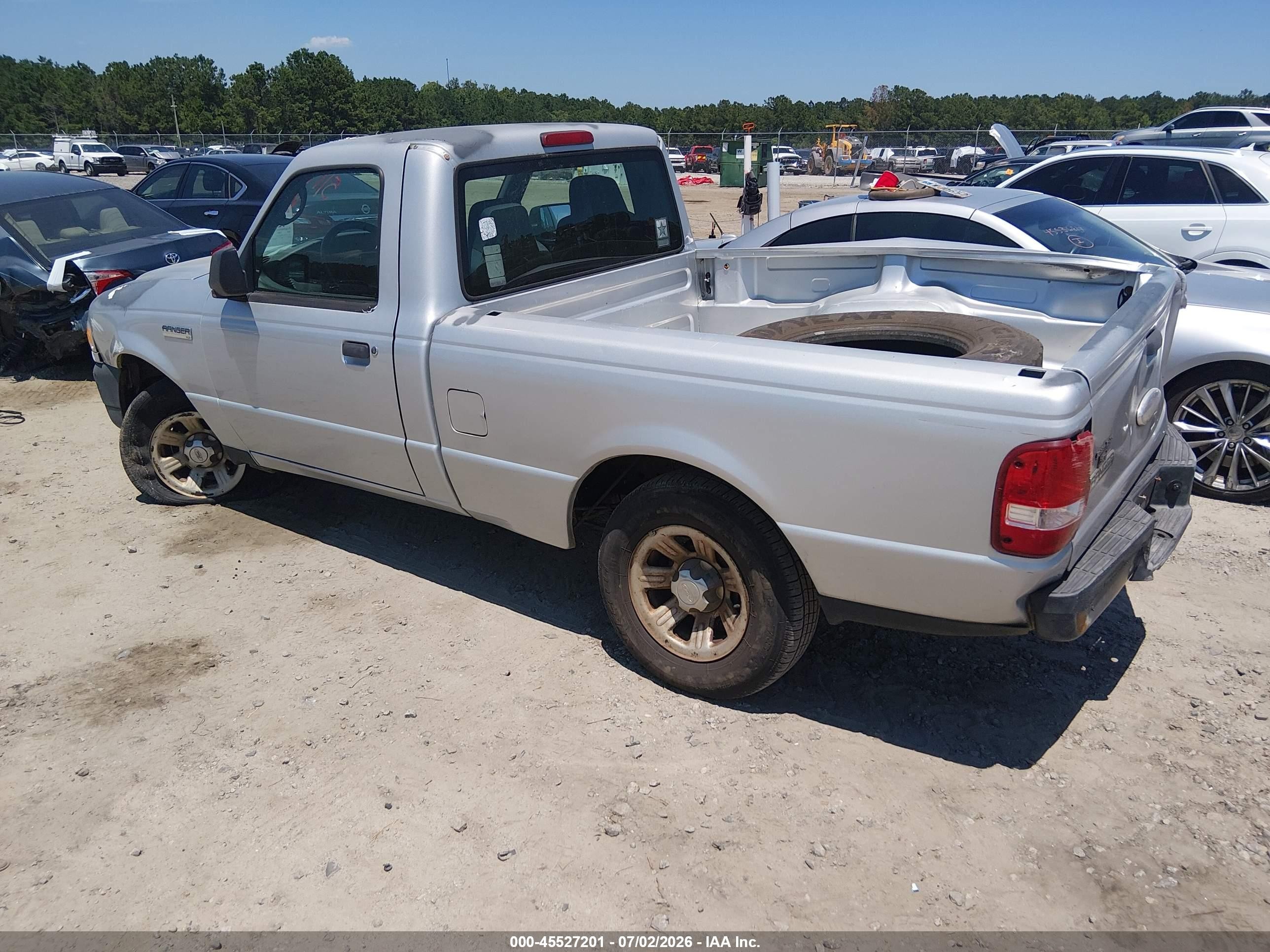 2006 Ford Ranger Xl/xlt Silver vin: 1FTYR10D36PA93355