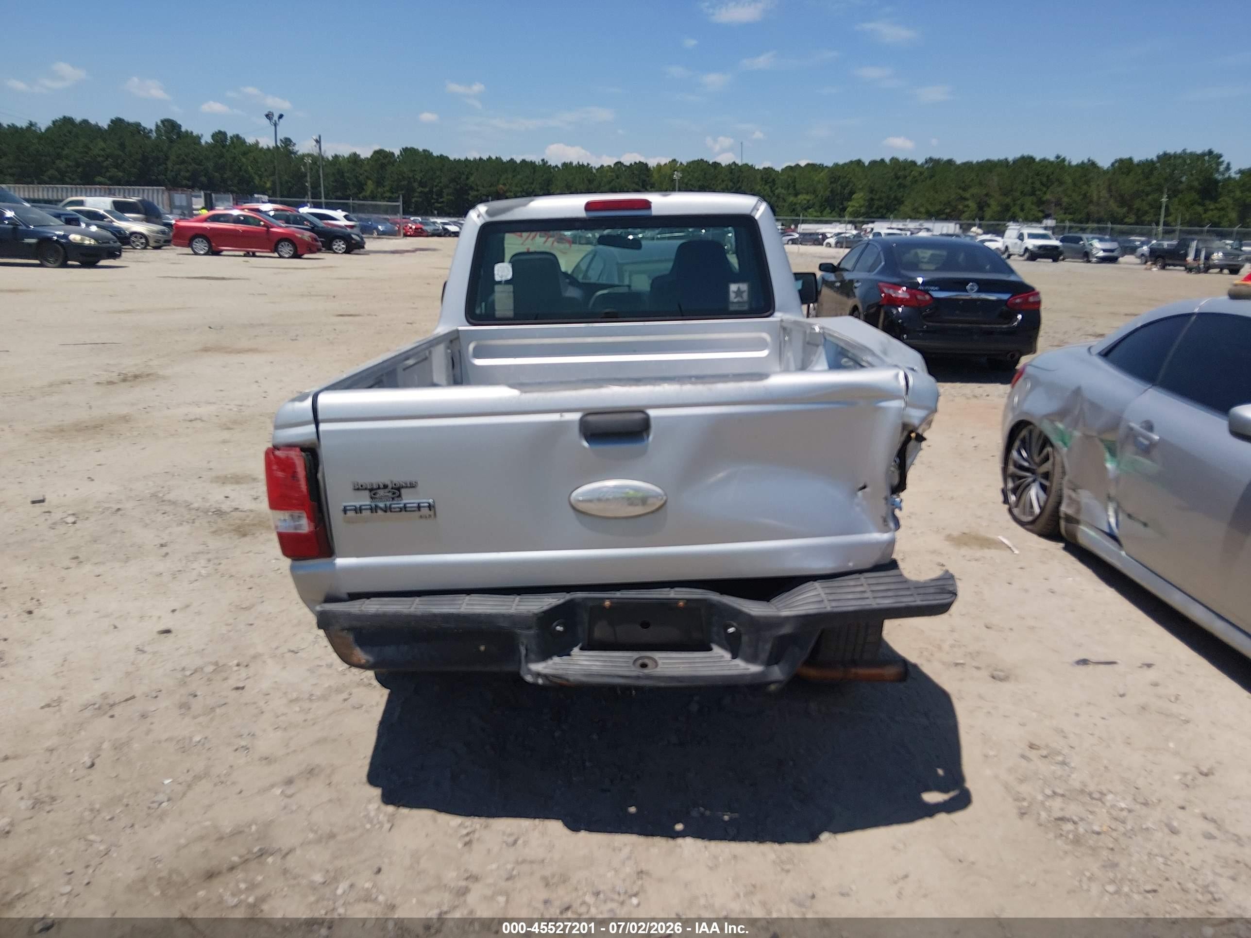 2006 Ford Ranger Xl/xlt Silver vin: 1FTYR10D36PA93355