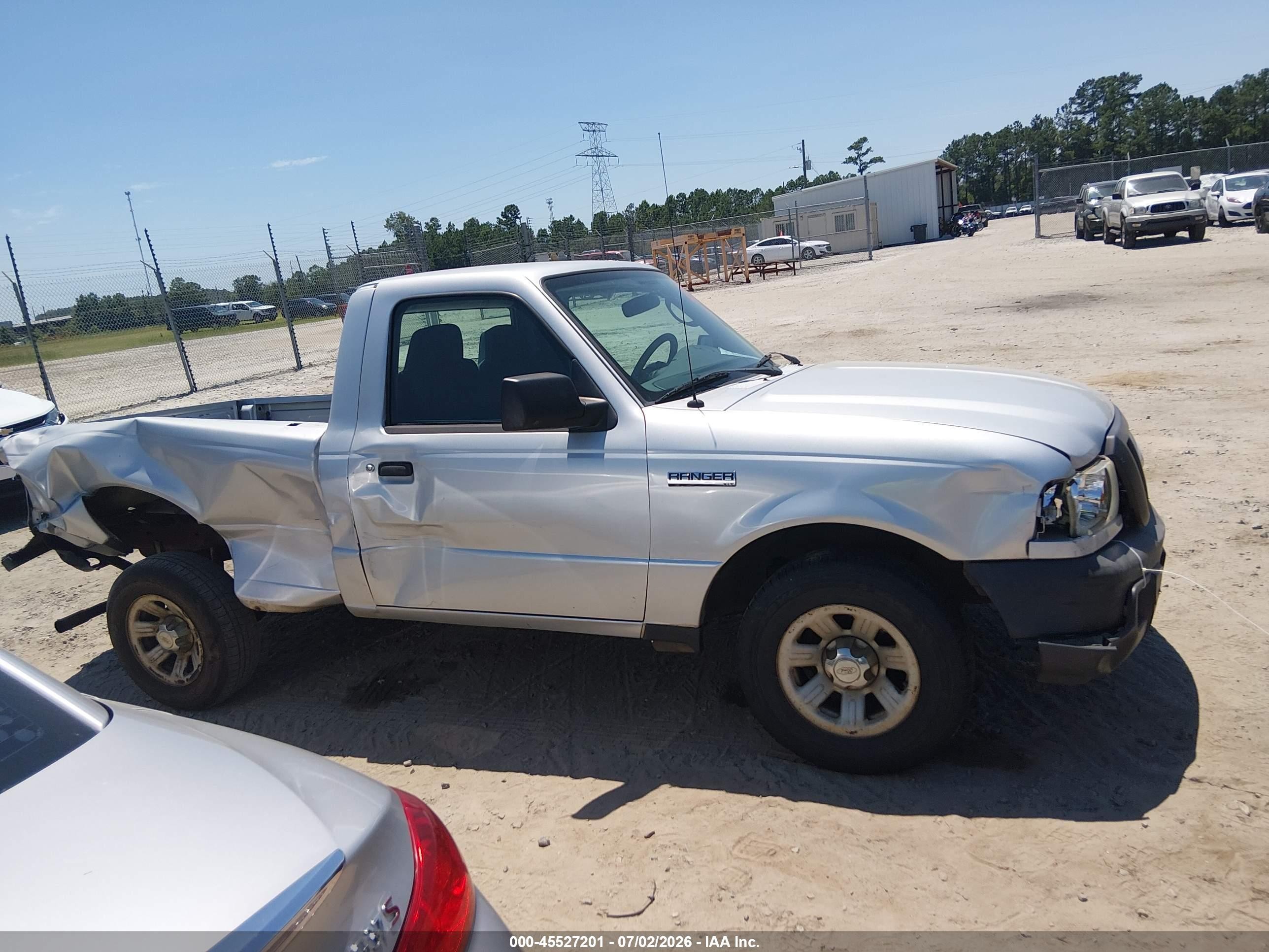 2006 Ford Ranger Xl/xlt Silver vin: 1FTYR10D36PA93355