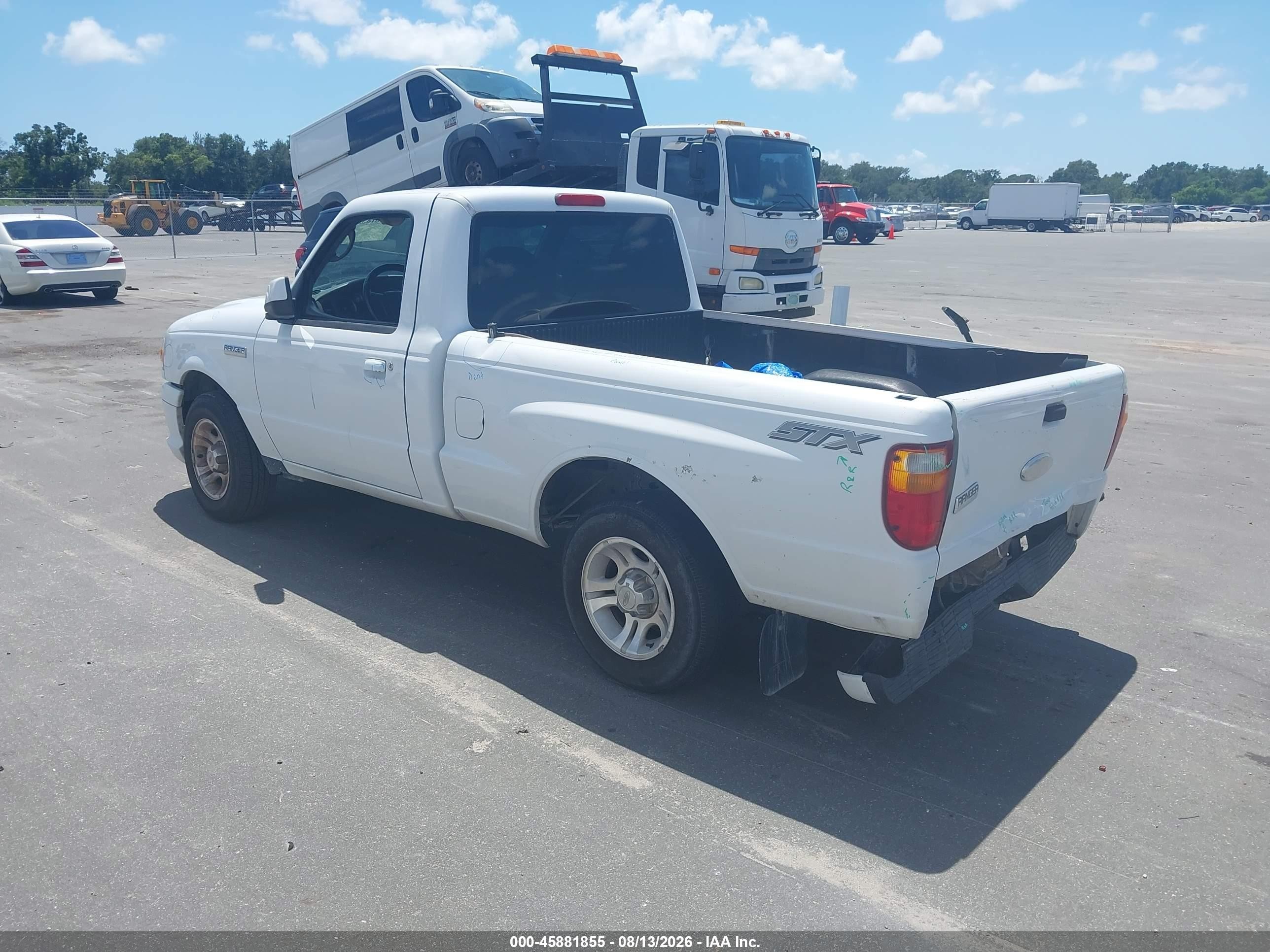2007 Ford Ranger Stx/xl/xlt White vin: 1FTYR10D37PA49034