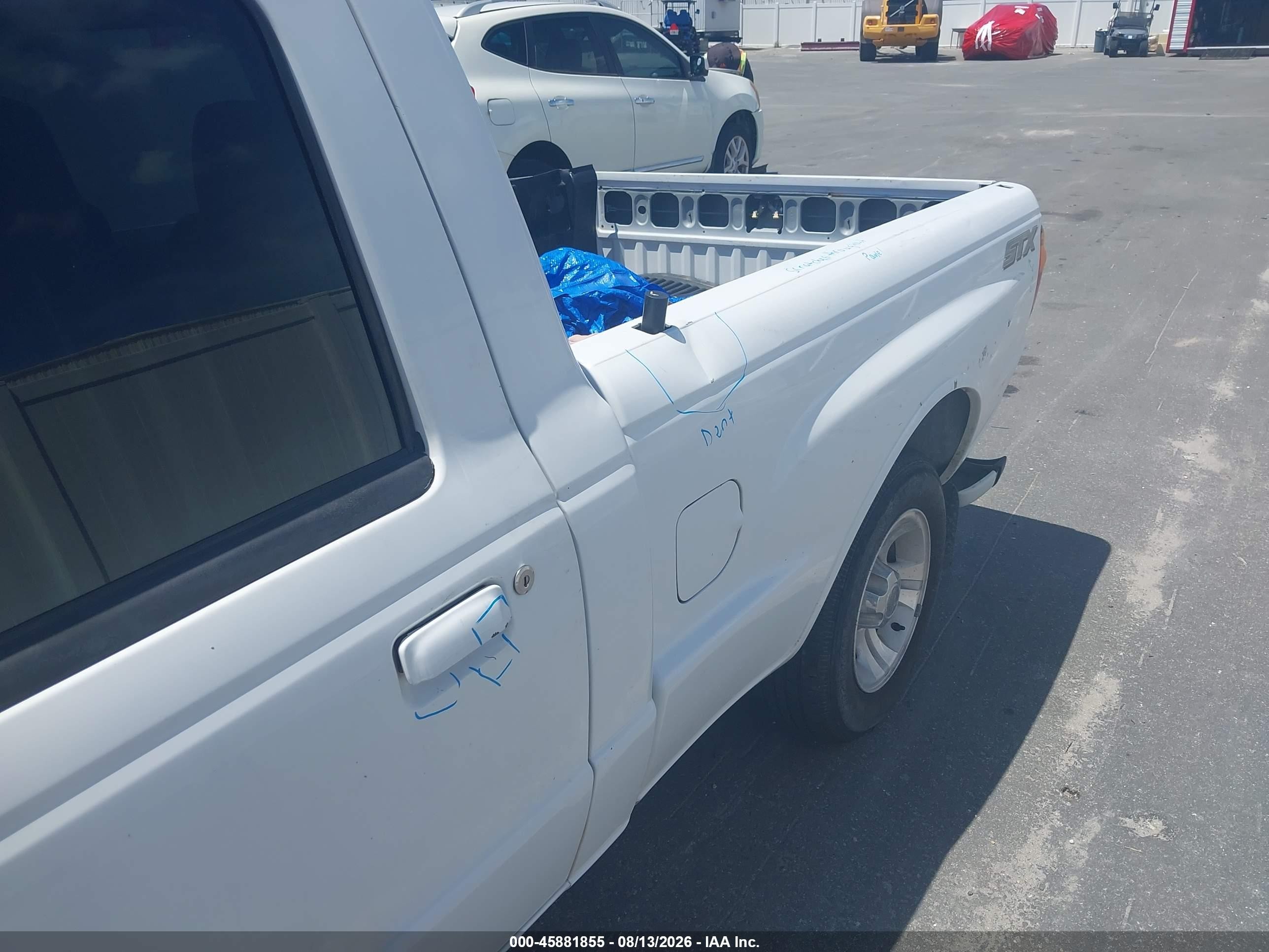 2007 Ford Ranger Stx/xl/xlt White vin: 1FTYR10D37PA49034