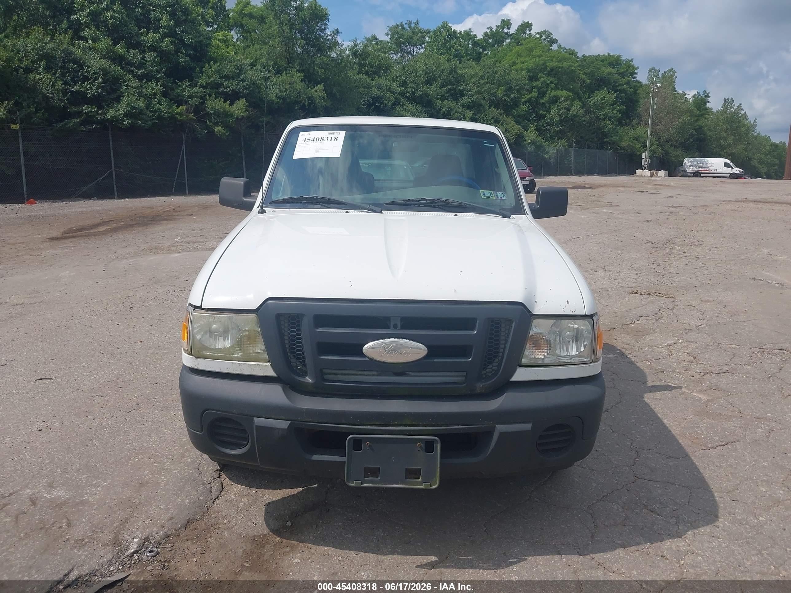 2008 Ford Ranger Xl/xlt White vin: 1FTYR10D38PA01146