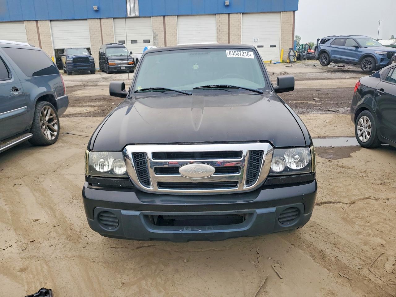 2008 Ford Ranger Black vin: 1FTYR10D38PA11532