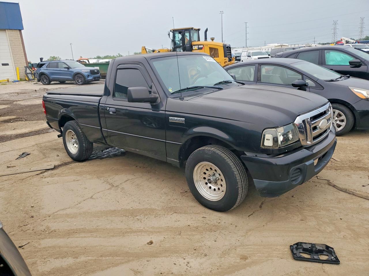 2008 Ford Ranger Black vin: 1FTYR10D38PA11532