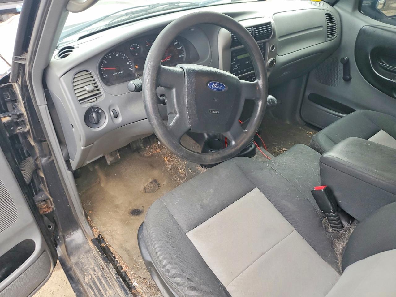 2008 Ford Ranger Black vin: 1FTYR10D38PA11532