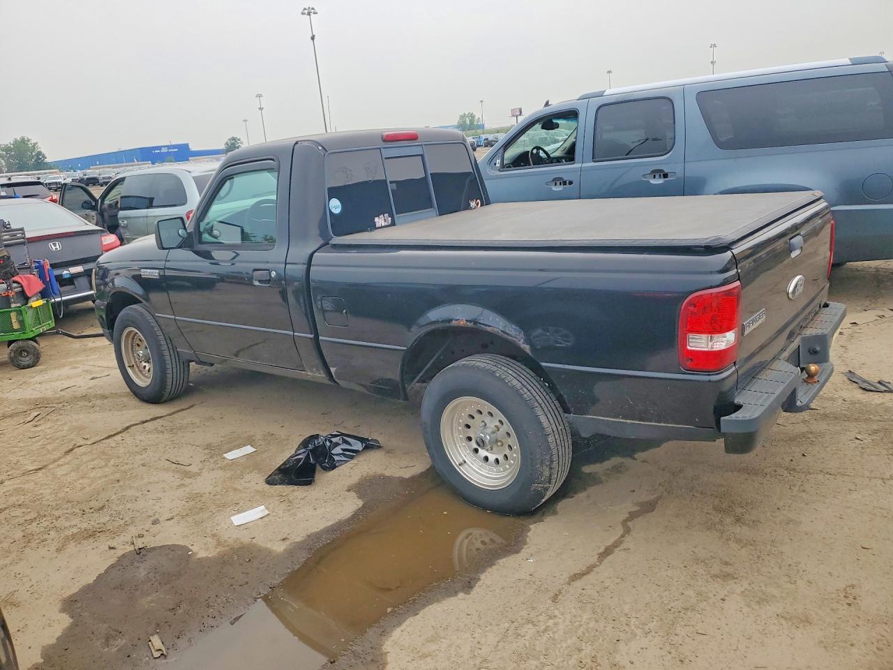 2008 Ford Ranger Black vin: 1FTYR10D38PA11532