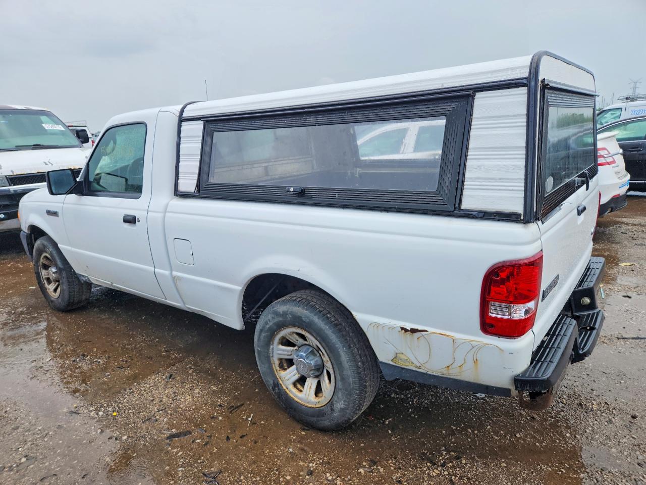 2008 Ford Ranger White vin: 1FTYR10D38PA41730