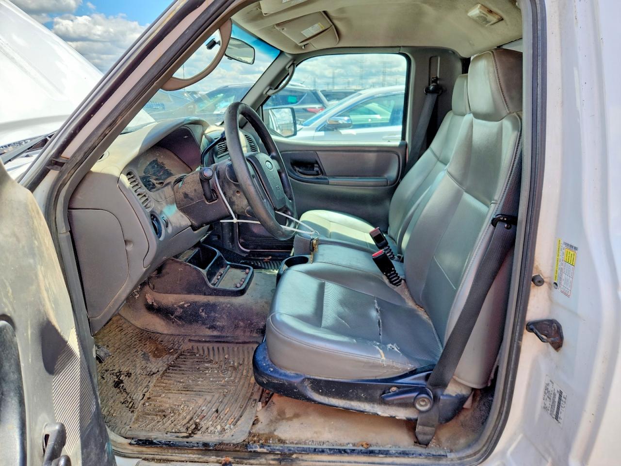 2008 Ford Ranger White vin: 1FTYR10D38PA41730