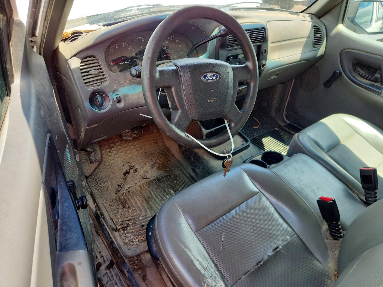 2008 Ford Ranger White vin: 1FTYR10D38PA41730