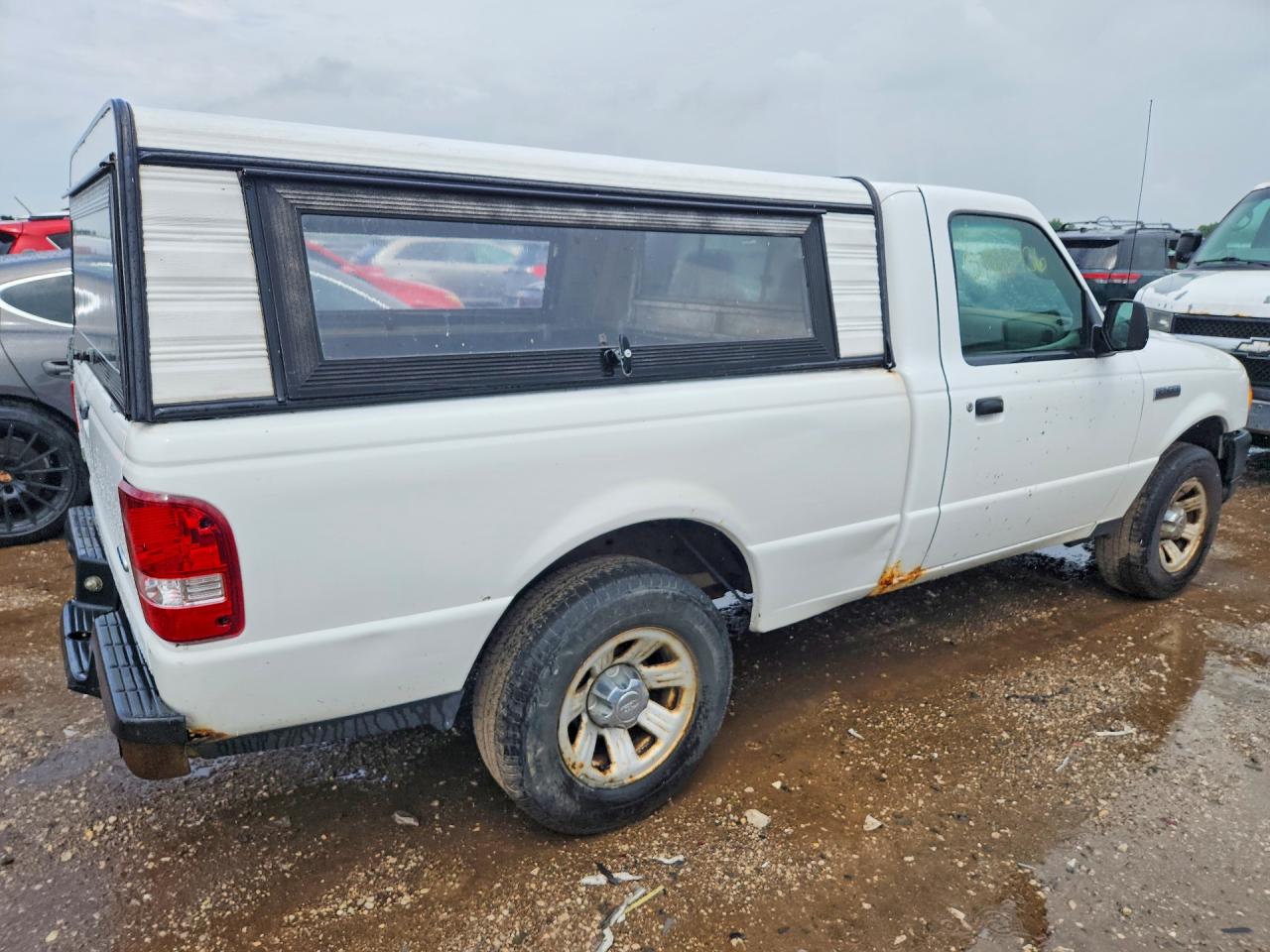 2008 Ford Ranger White vin: 1FTYR10D38PA41730
