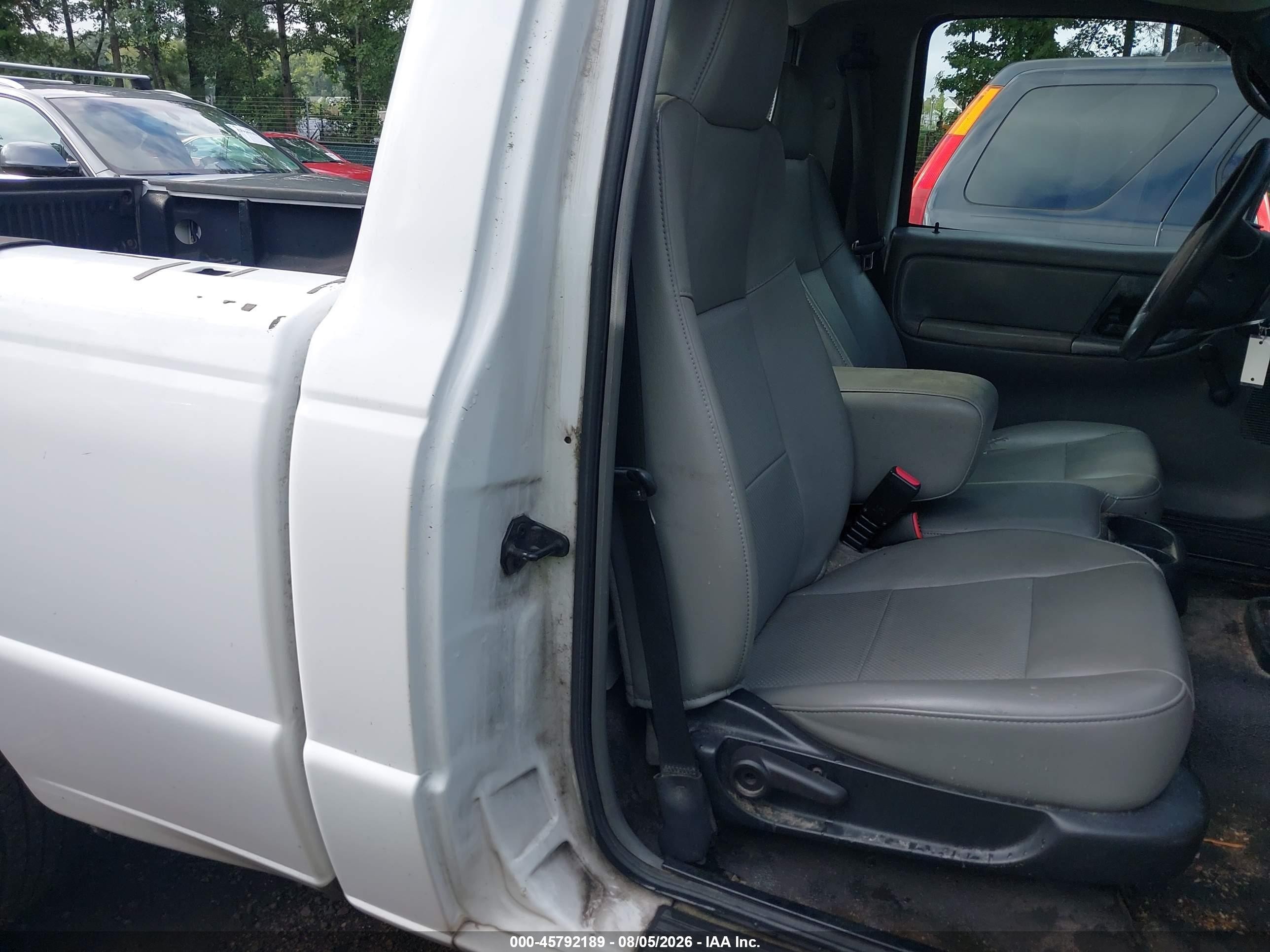2008 Ford Ranger Xl/xlt White vin: 1FTYR10D38PA65414