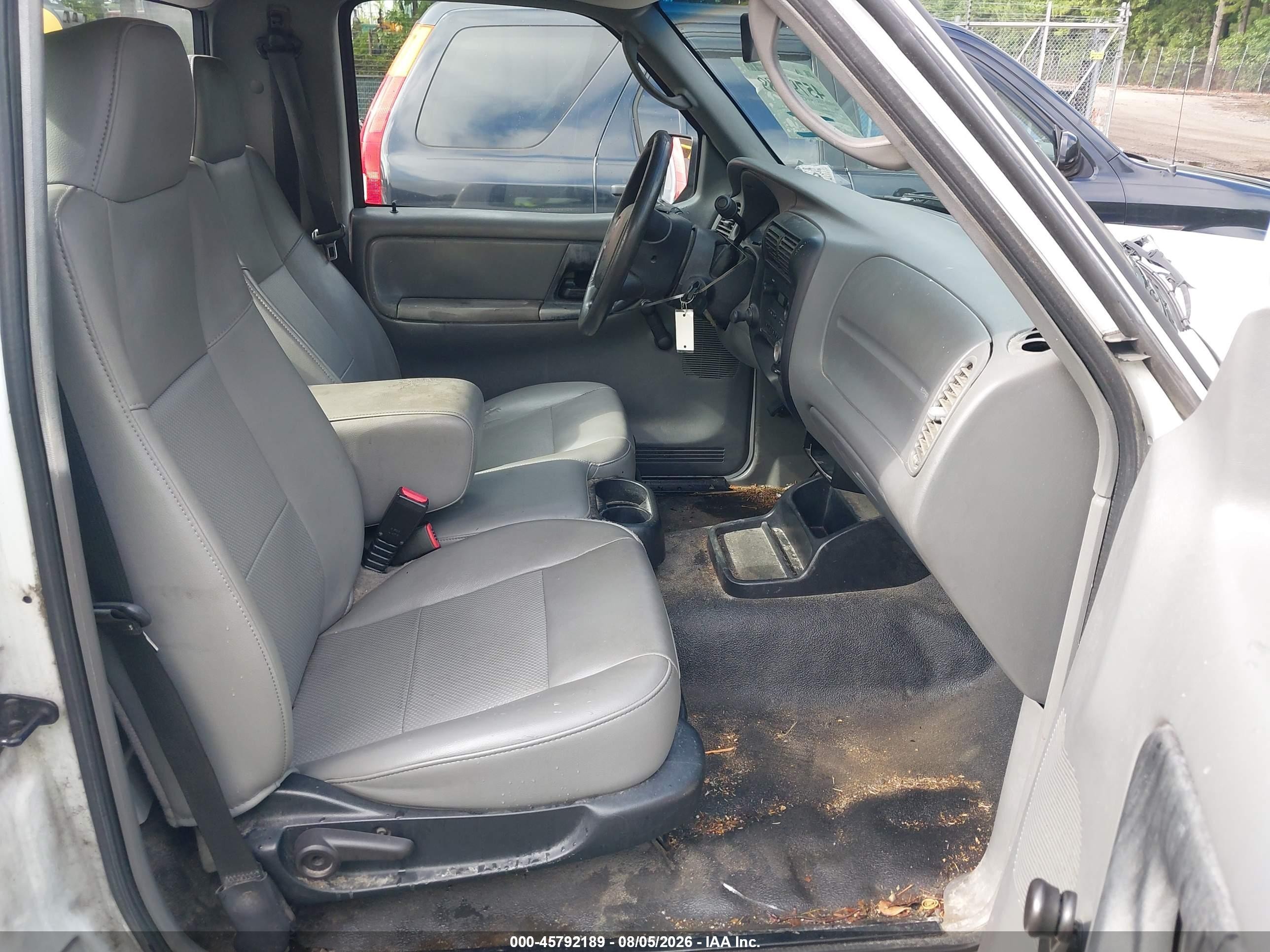 2008 Ford Ranger Xl/xlt White vin: 1FTYR10D38PA65414