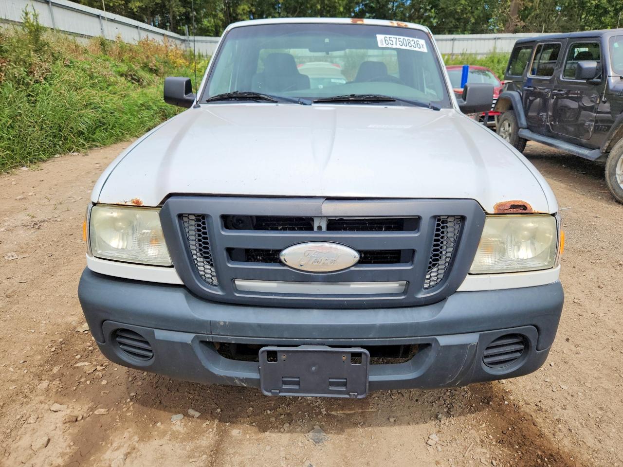 2008 Ford Ranger White vin: 1FTYR10D38PA72203