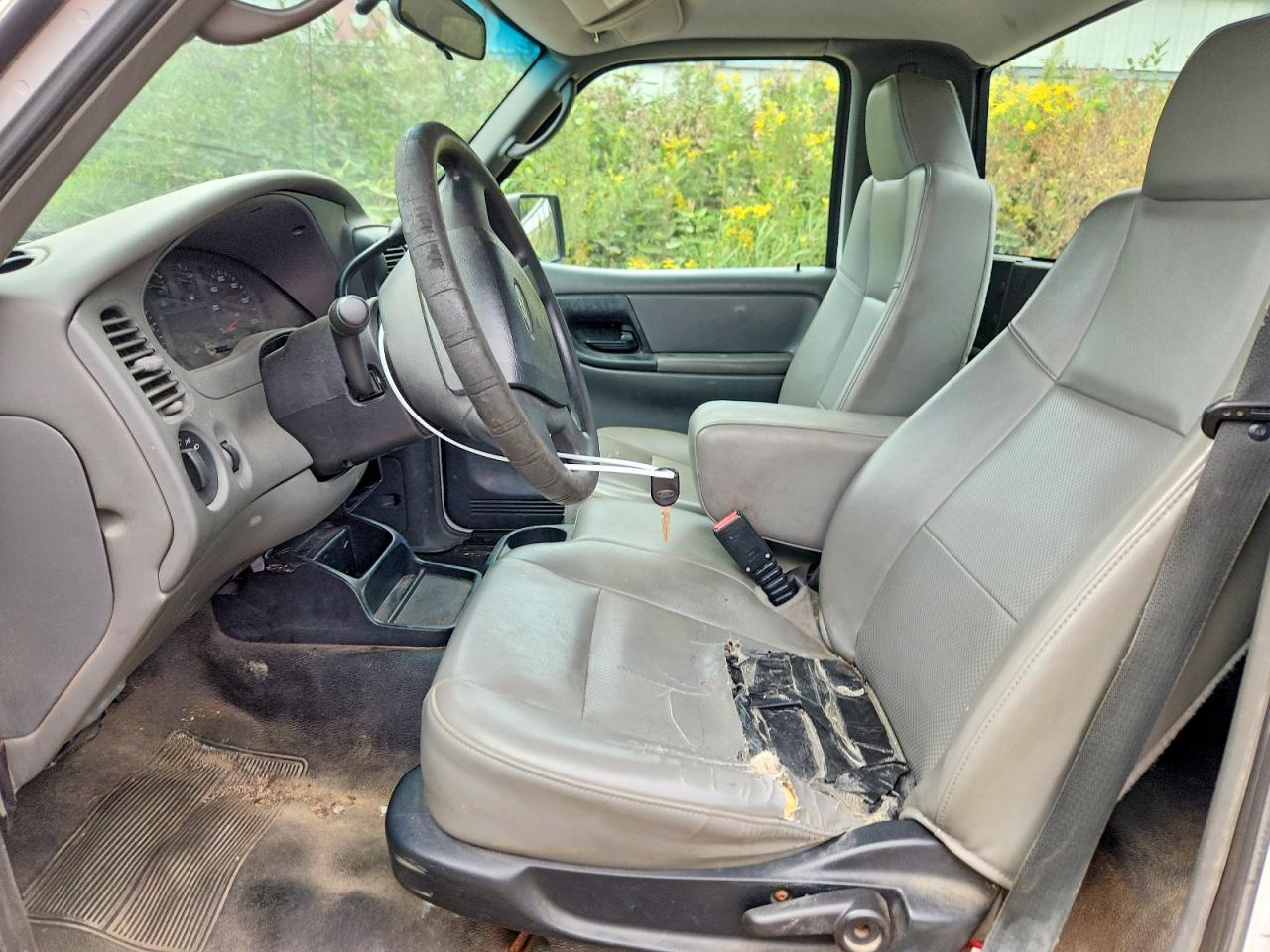 2008 Ford Ranger White vin: 1FTYR10D38PA72203