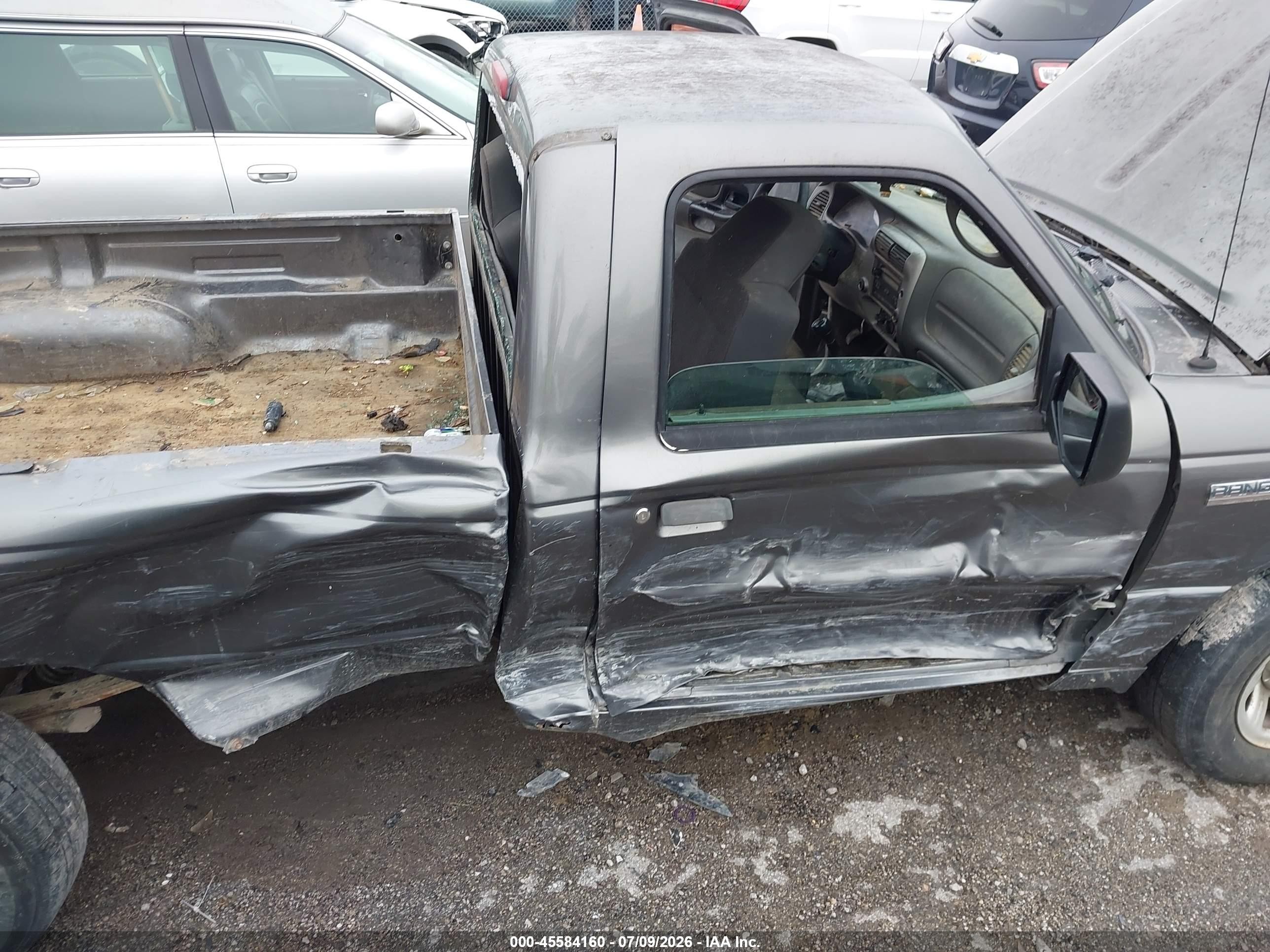 2008 Ford Ranger Xl/xlt Серый vin: 1FTYR10D38PA94461