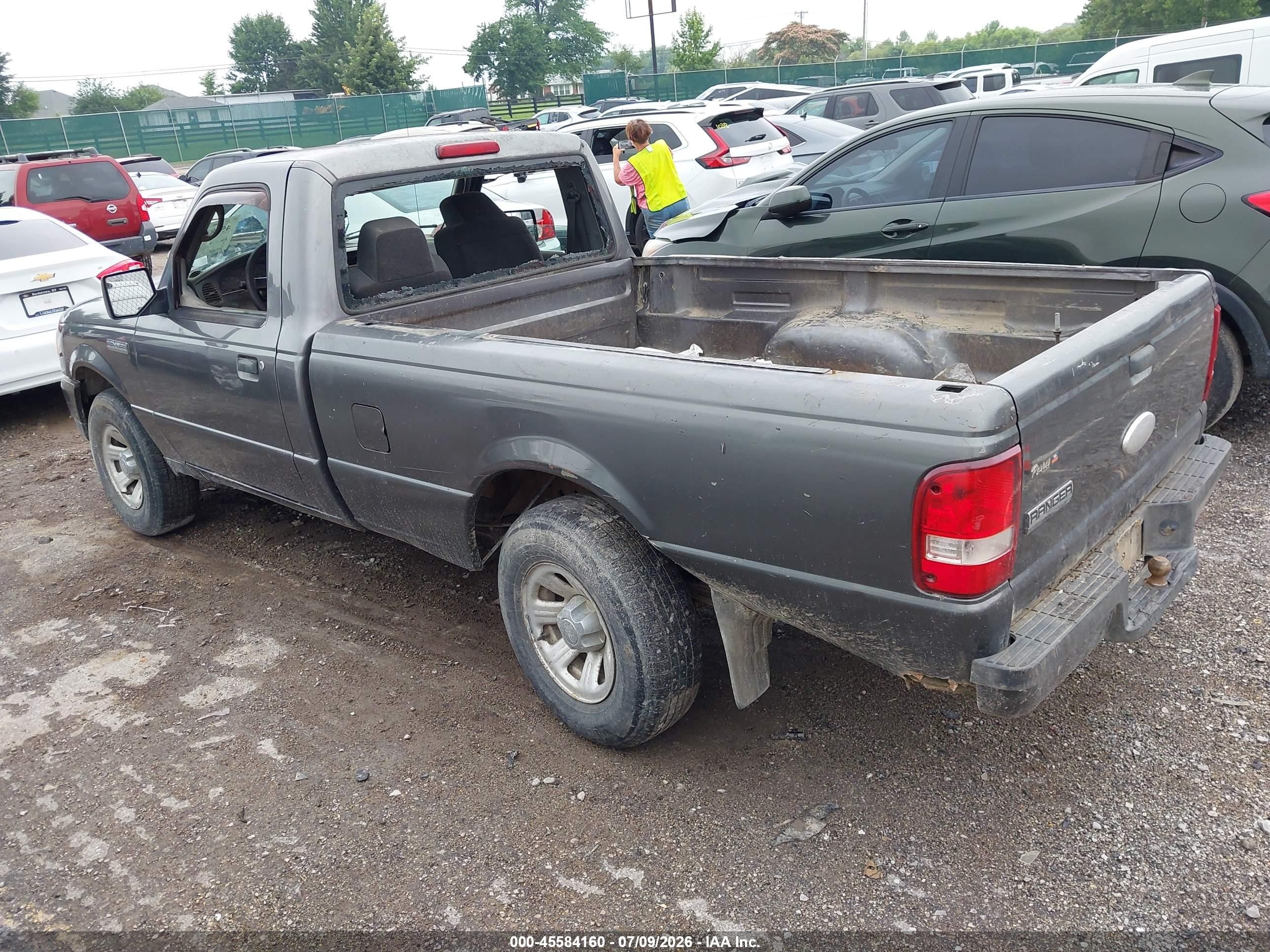 2008 Ford Ranger Xl/xlt Серый vin: 1FTYR10D38PA94461