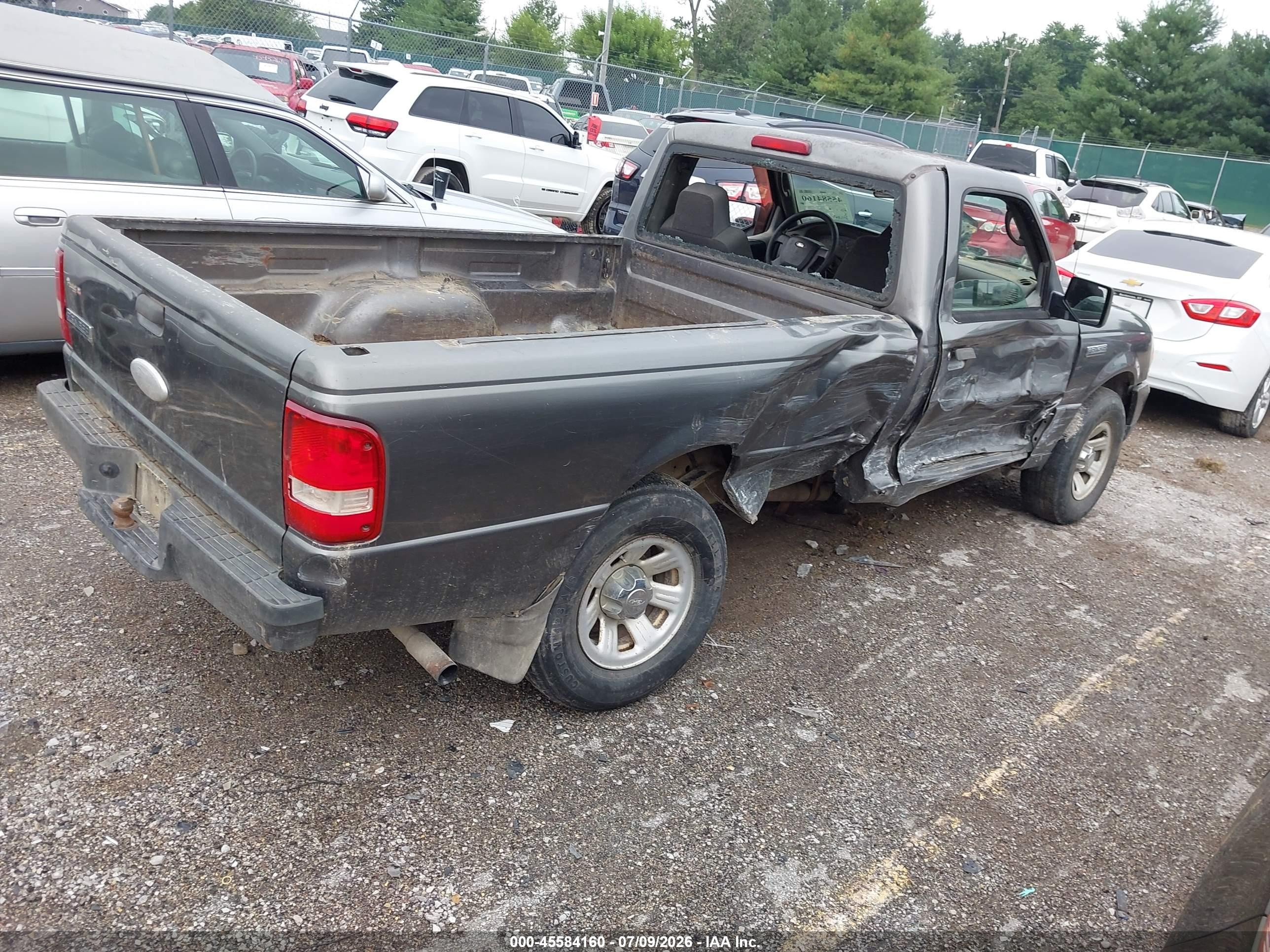 2008 Ford Ranger Xl/xlt Серый vin: 1FTYR10D38PA94461