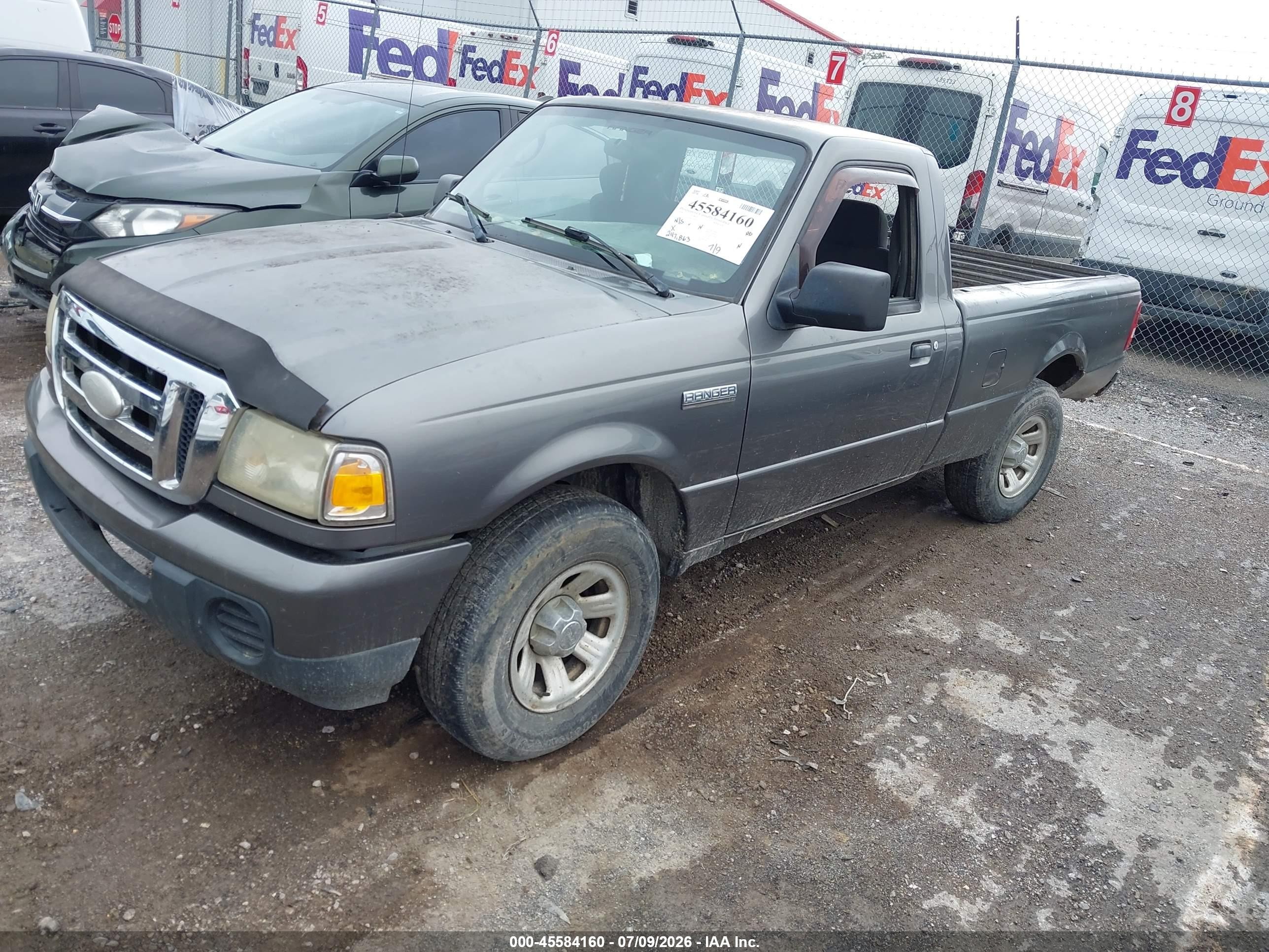 2008 Ford Ranger Xl/xlt Серый vin: 1FTYR10D38PA94461