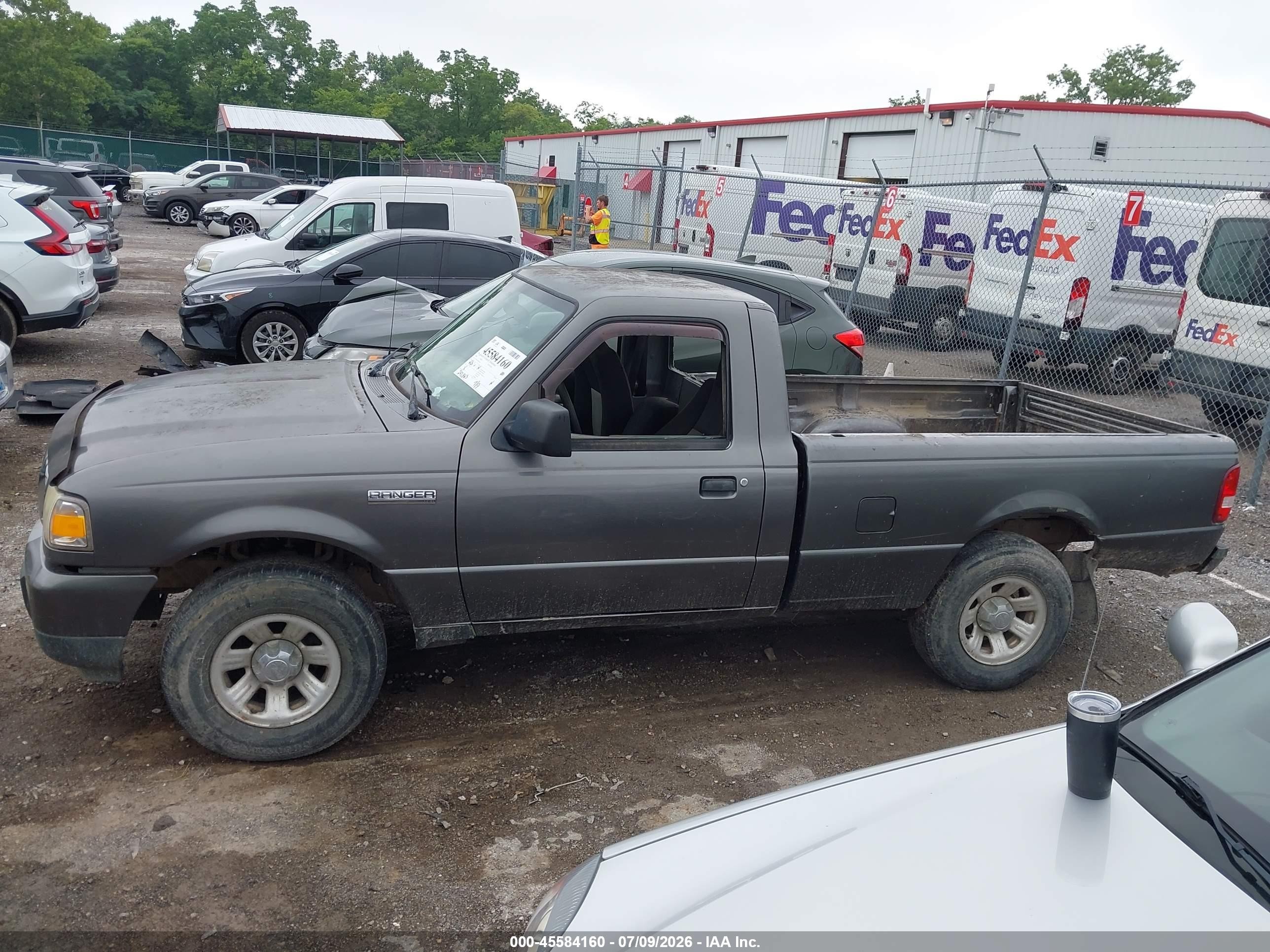 2008 Ford Ranger Xl/xlt Серый vin: 1FTYR10D38PA94461