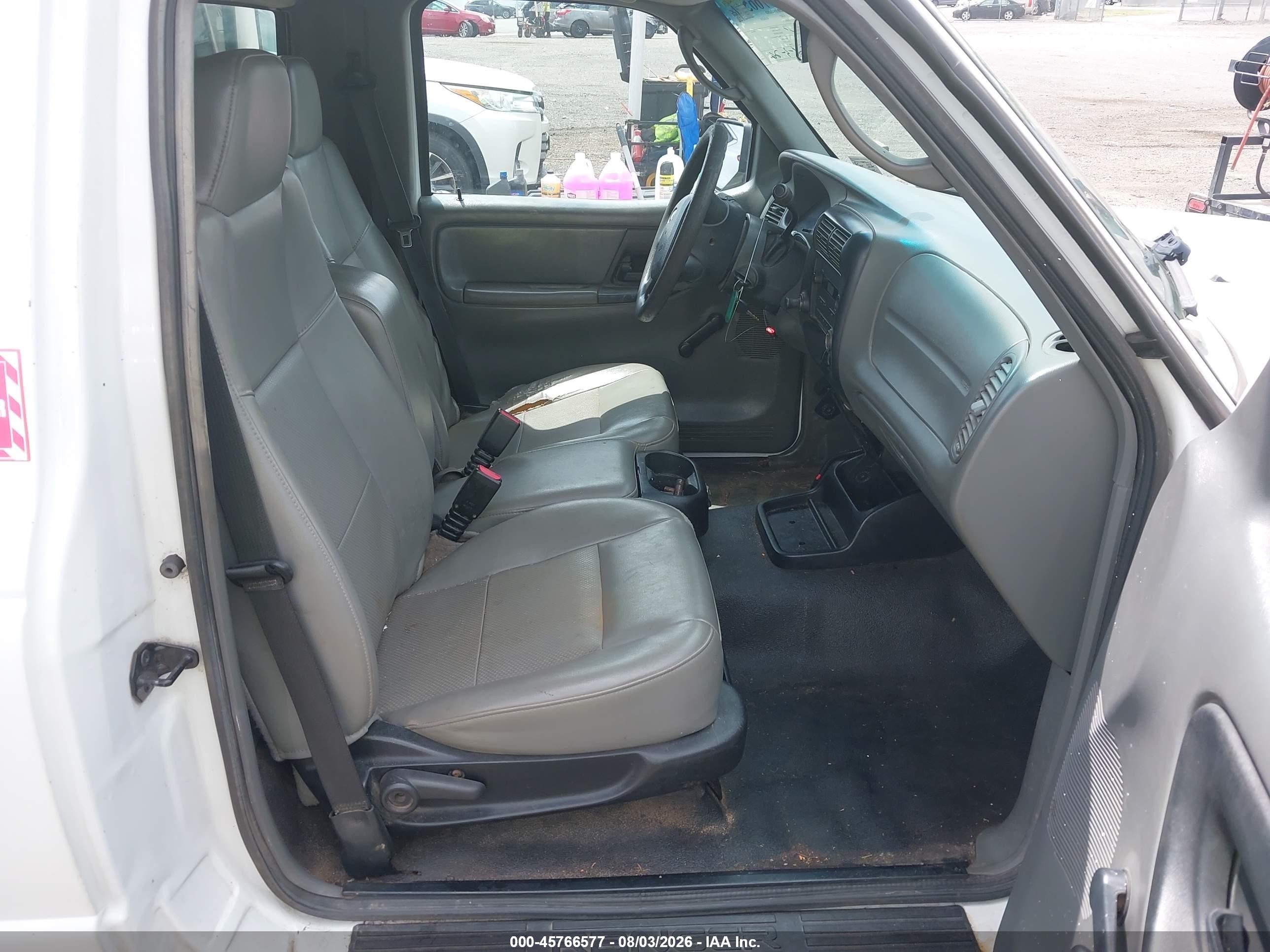 2008 Ford Ranger Xl/xlt White vin: 1FTYR10D38PB04146