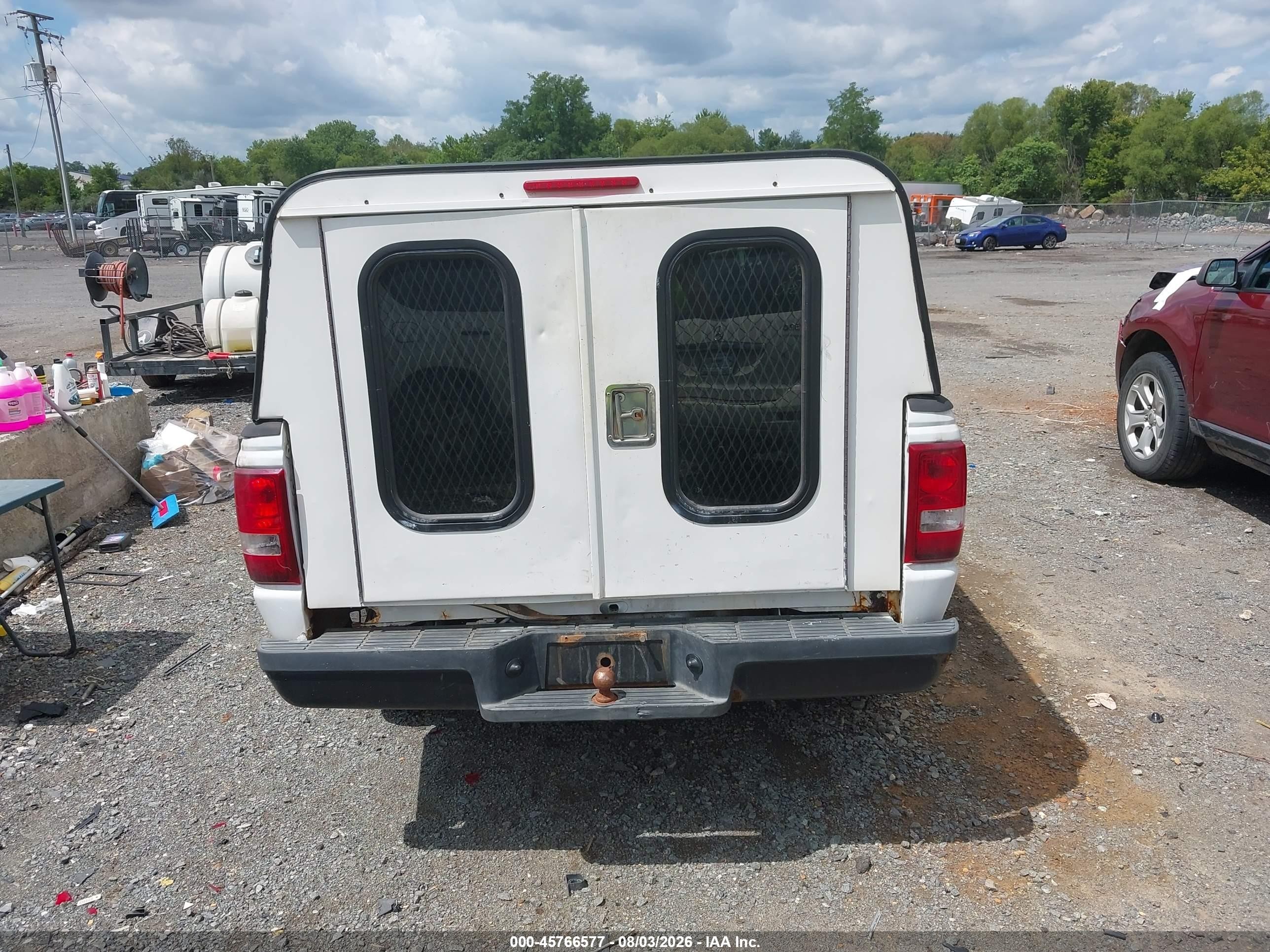 2008 Ford Ranger Xl/xlt White vin: 1FTYR10D38PB04146