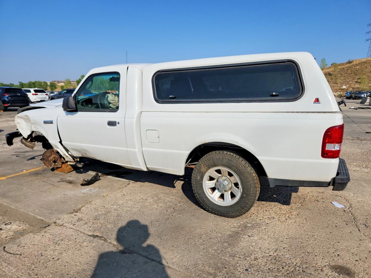 2008 Ford Ranger Белый vin: 1FTYR10D38PB04969