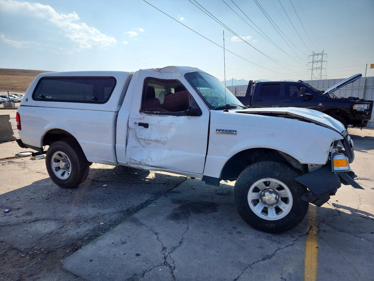 2008 Ford Ranger Белый vin: 1FTYR10D38PB04969