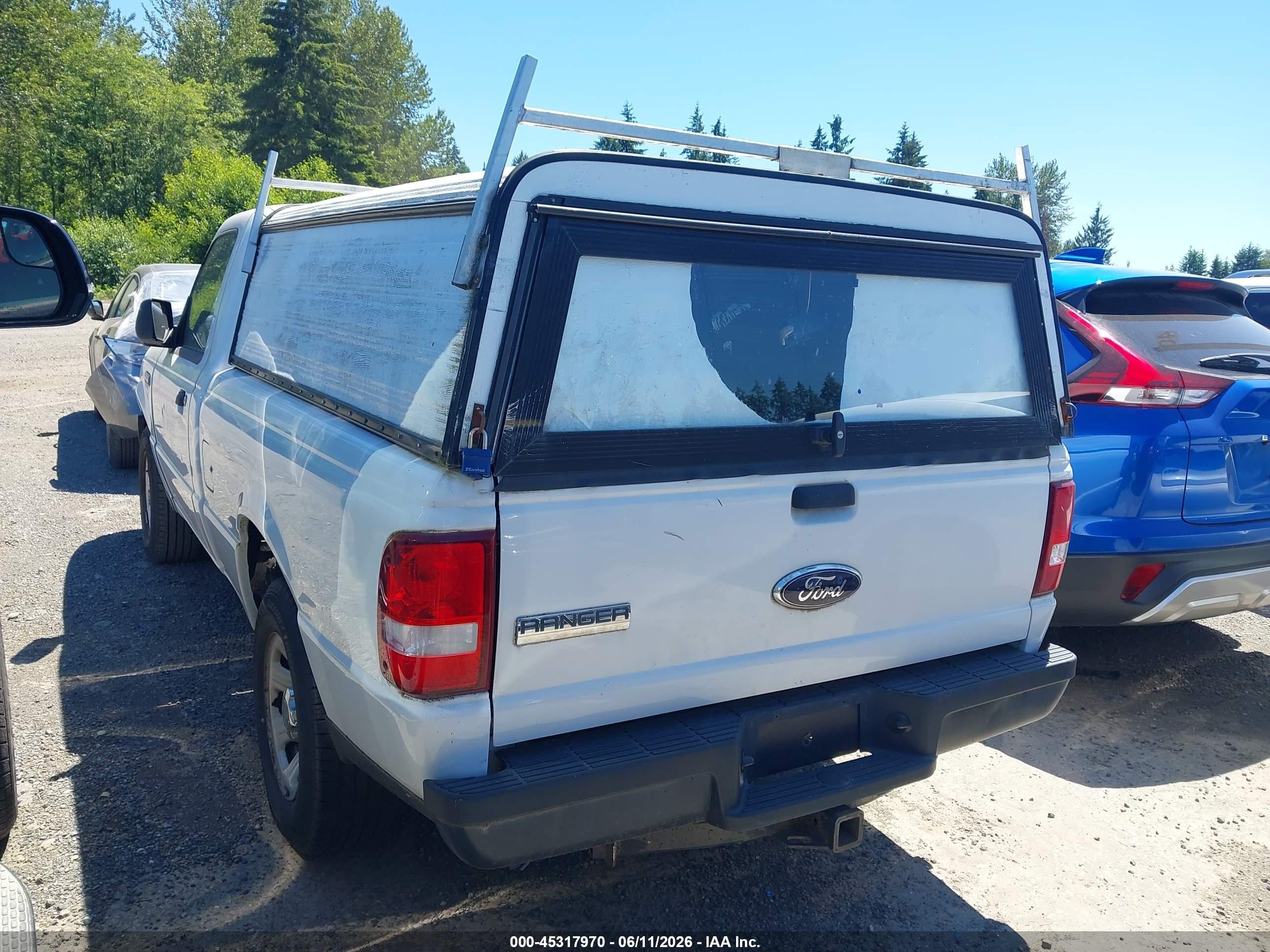 2009 Ford Ranger Sport/xl/xlt White vin: 1FTYR10D39PA21155