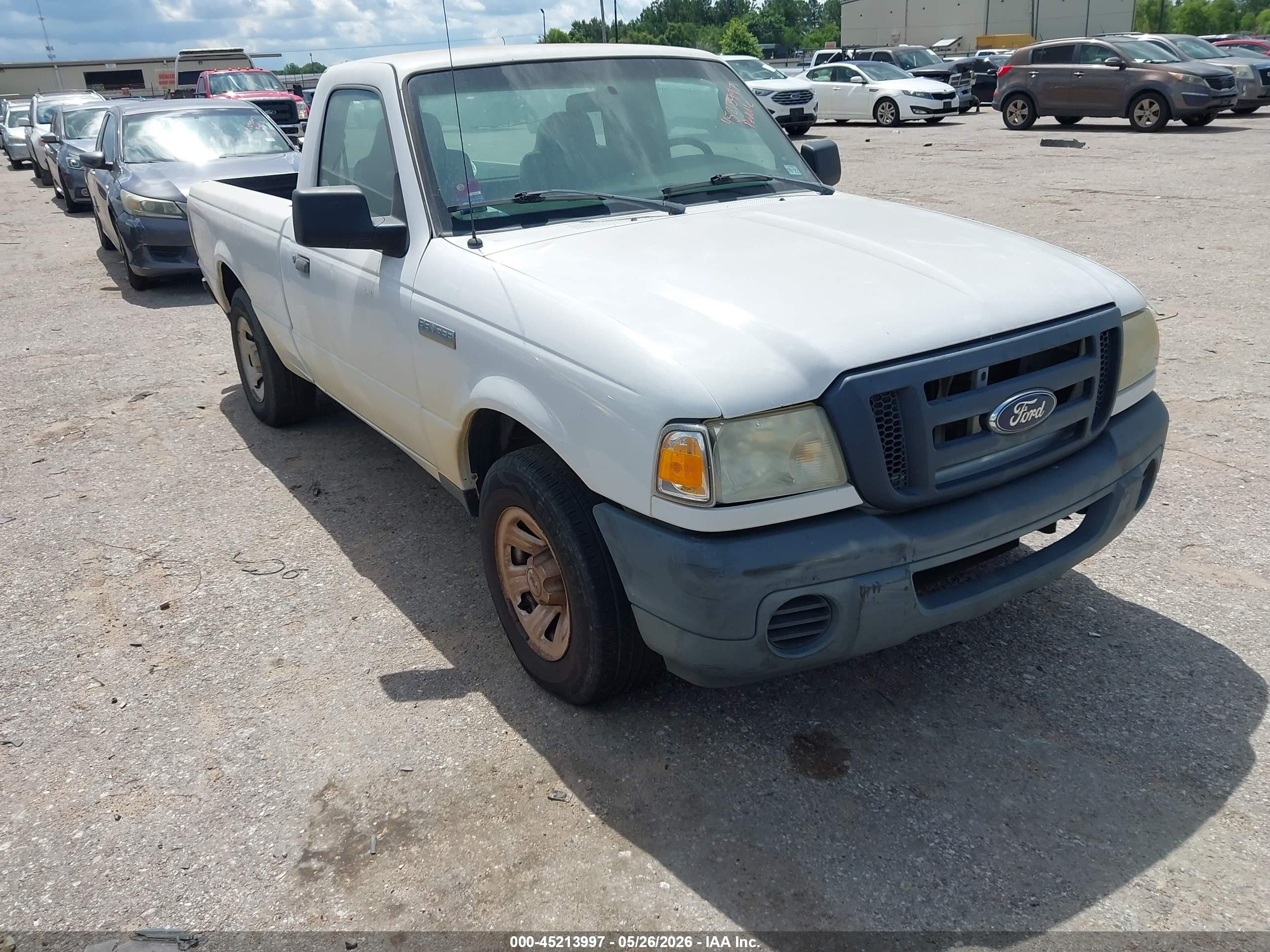 2009 Ford Ranger Sport/xl/xlt White vin: 1FTYR10D39PA37243