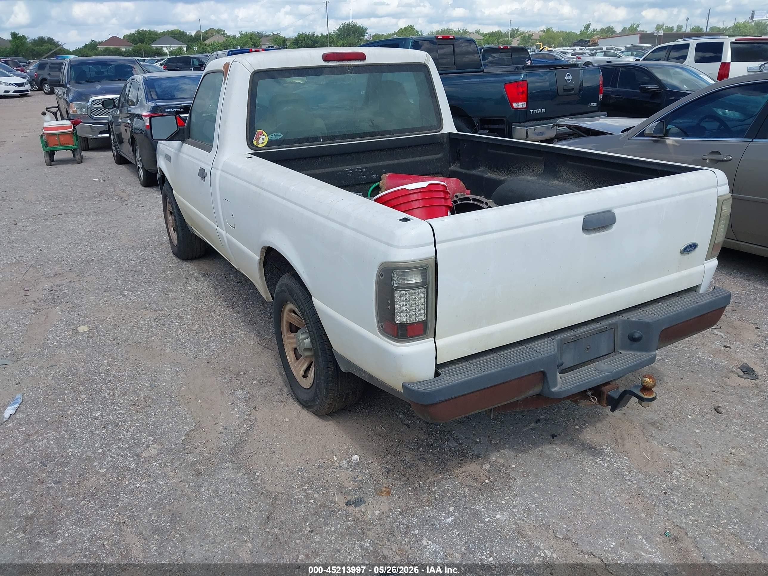 2009 Ford Ranger Sport/xl/xlt White vin: 1FTYR10D39PA37243