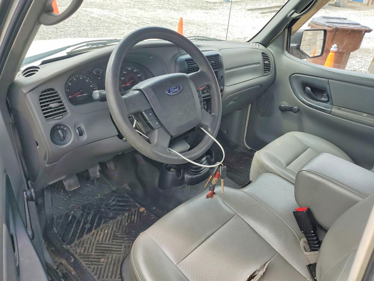 2009 Ford Ranger White vin: 1FTYR10D39PA49814