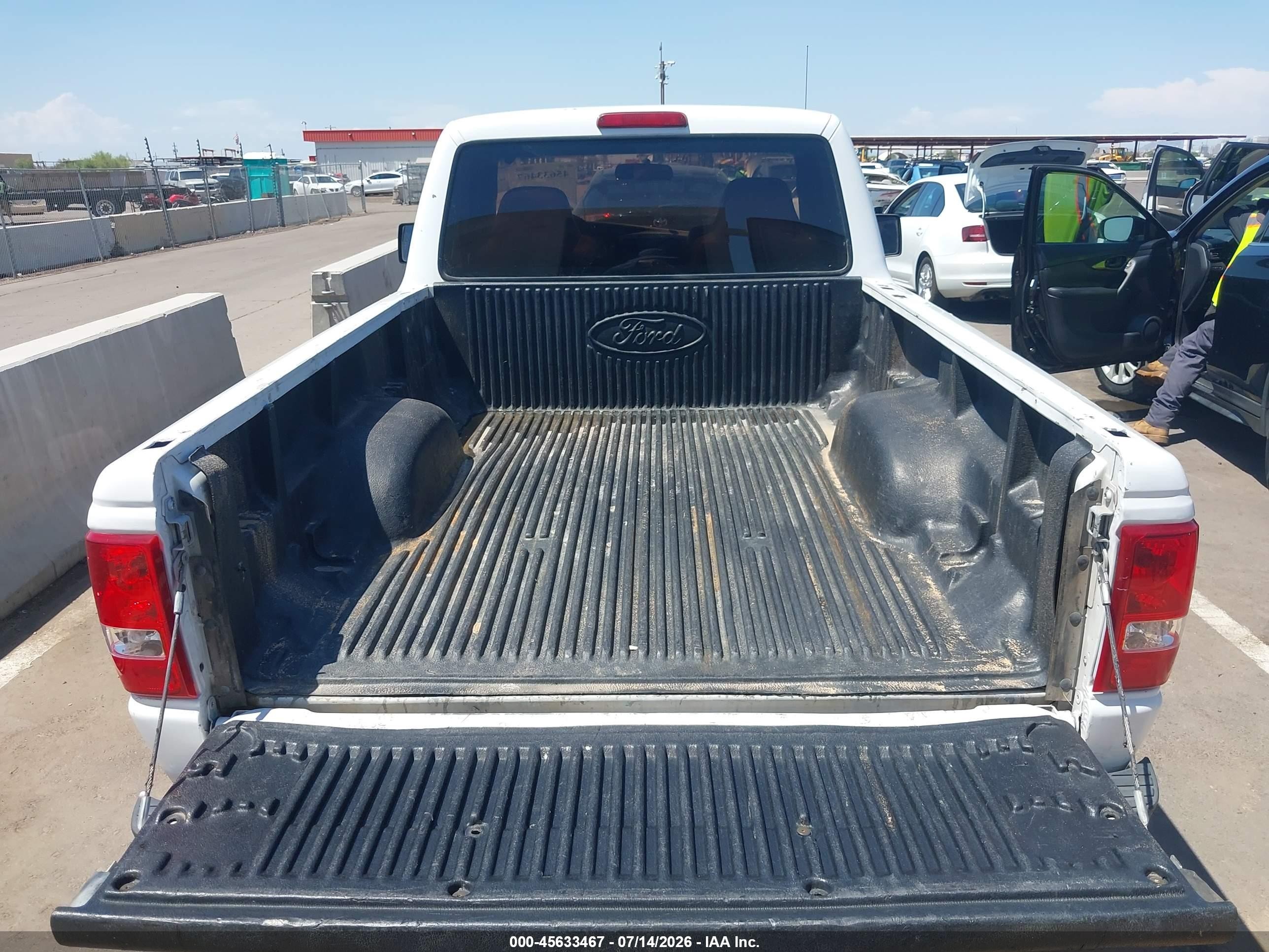 2009 Ford Ranger Sport/xl/xlt White vin: 1FTYR10D39PA63373