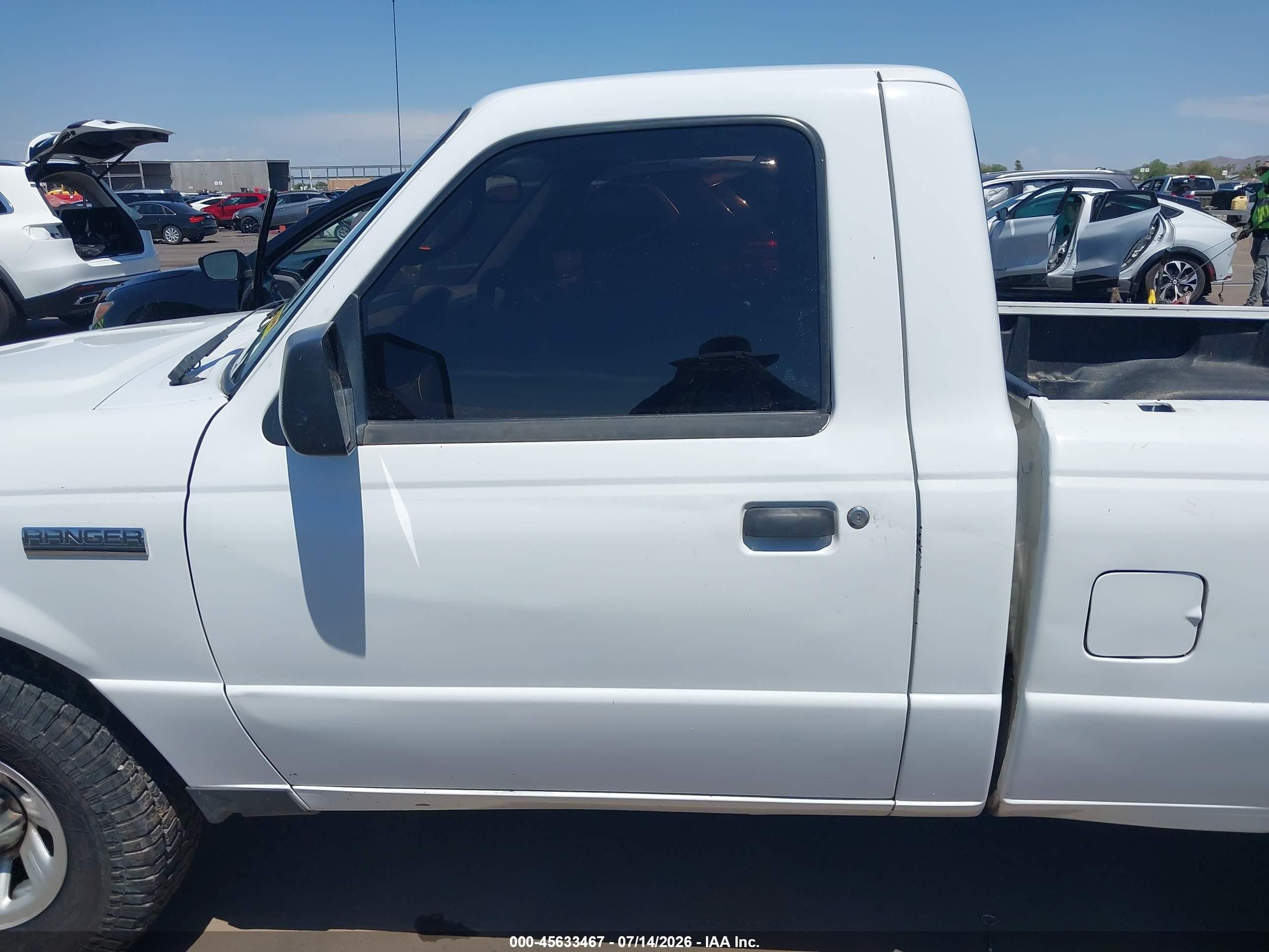 2009 Ford Ranger Sport/xl/xlt White vin: 1FTYR10D39PA63373